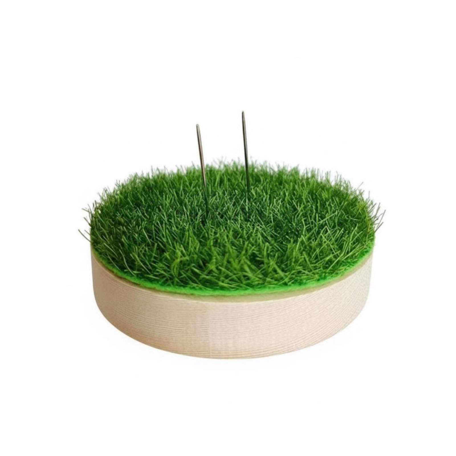 Artificial Grass Display Disc – 8cm, Base-short Pins