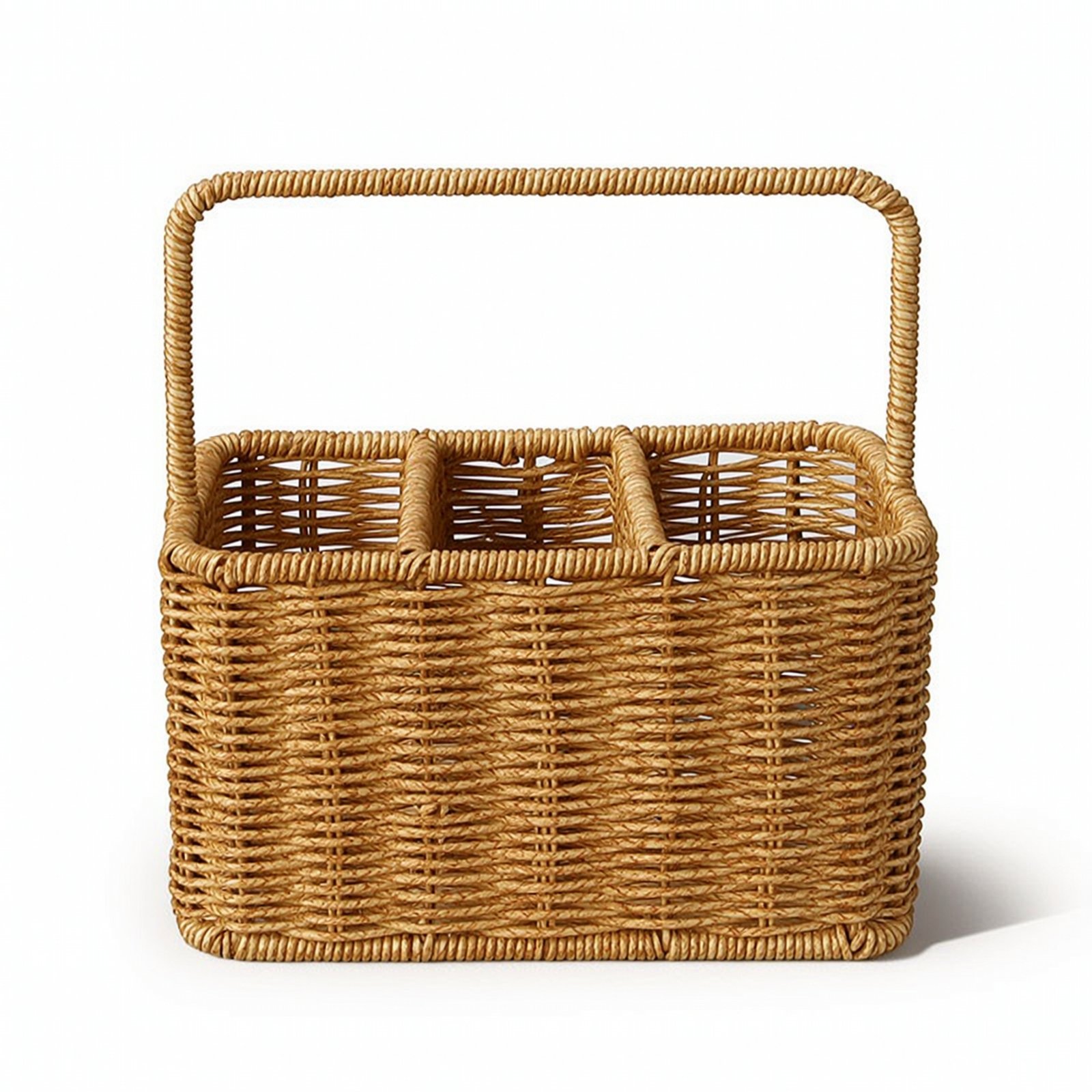 3 Compartment Basket with Handle