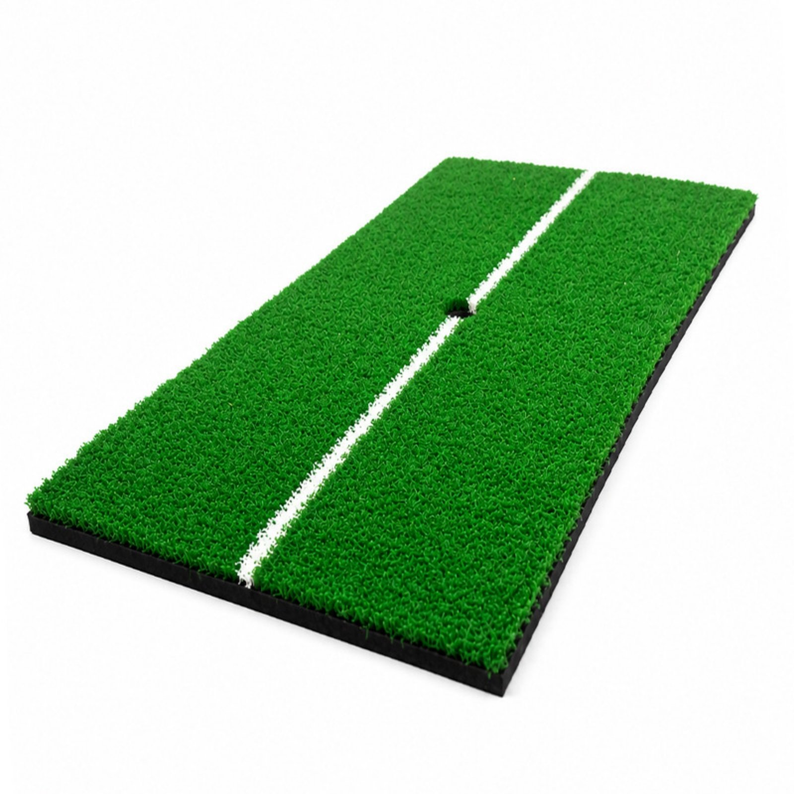 Golf Mat with Alignment Stripe