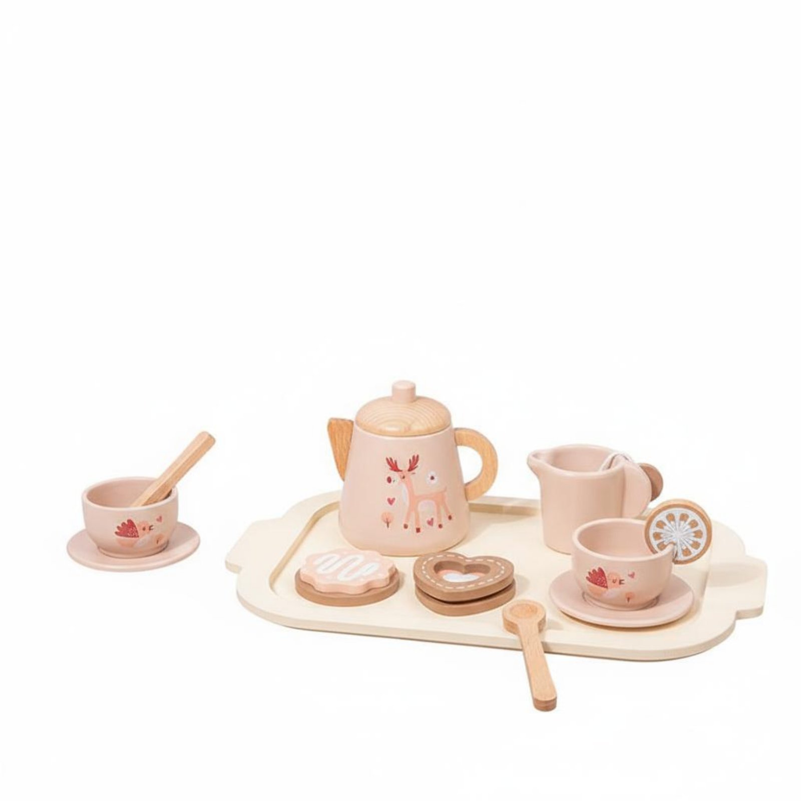 Wooden Tea Set Role-Playing