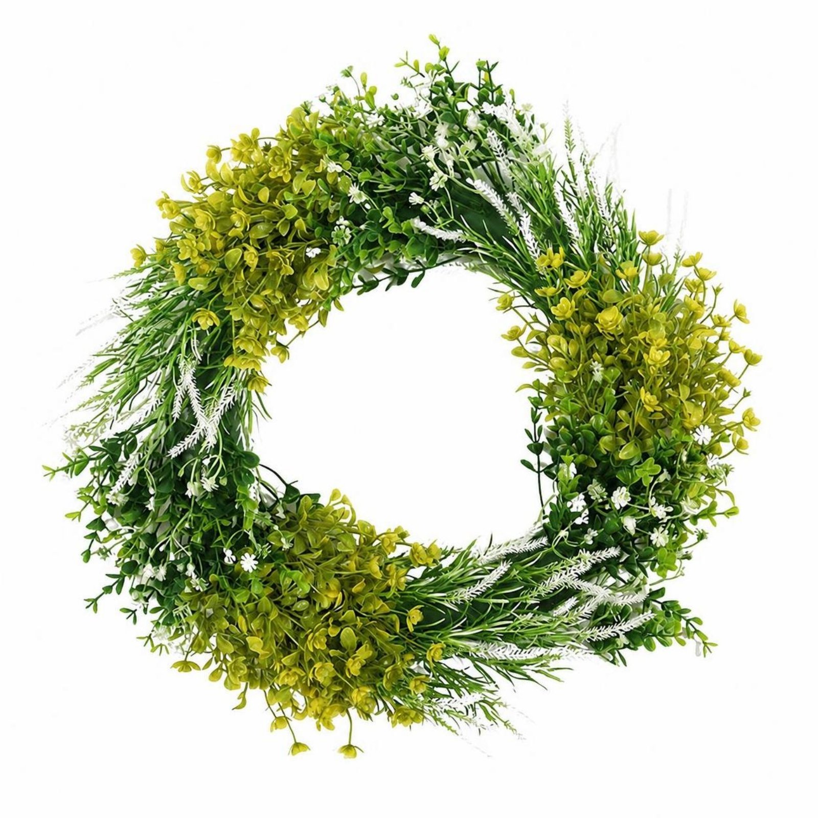 Artificial Eucalyptus Wreath – without Light