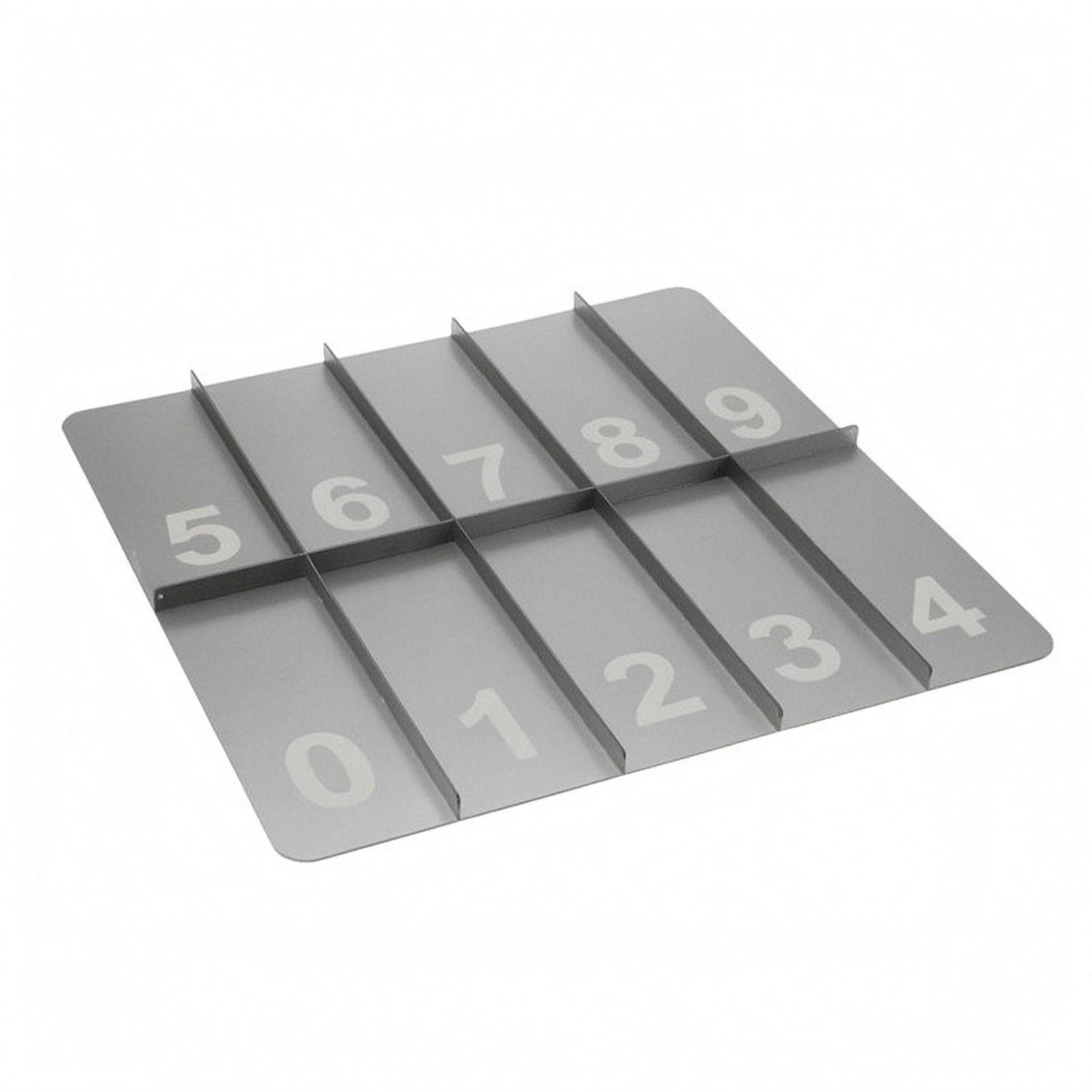 Numbered Drink Carrier Rack