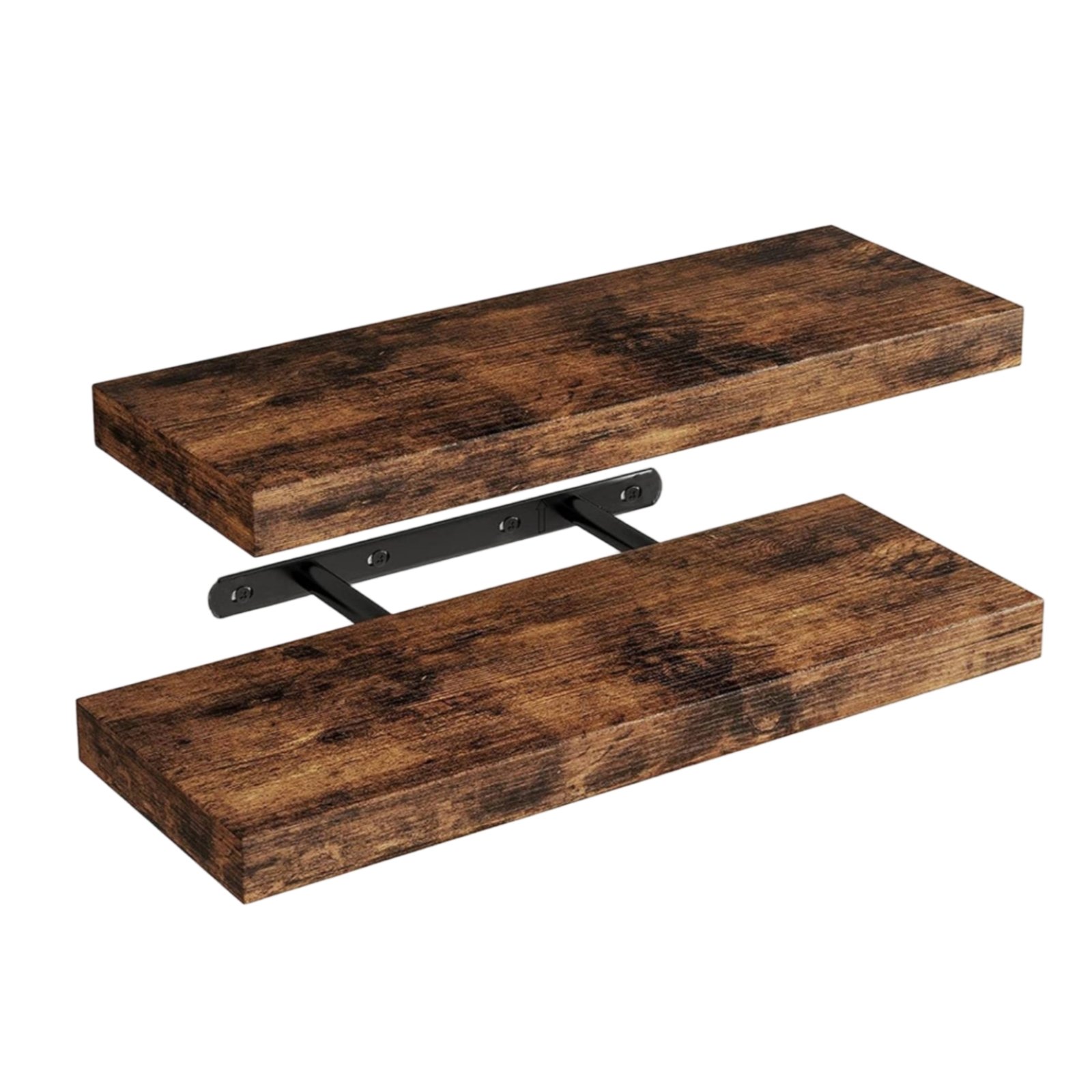 Wall Shelf with Storage Compartments