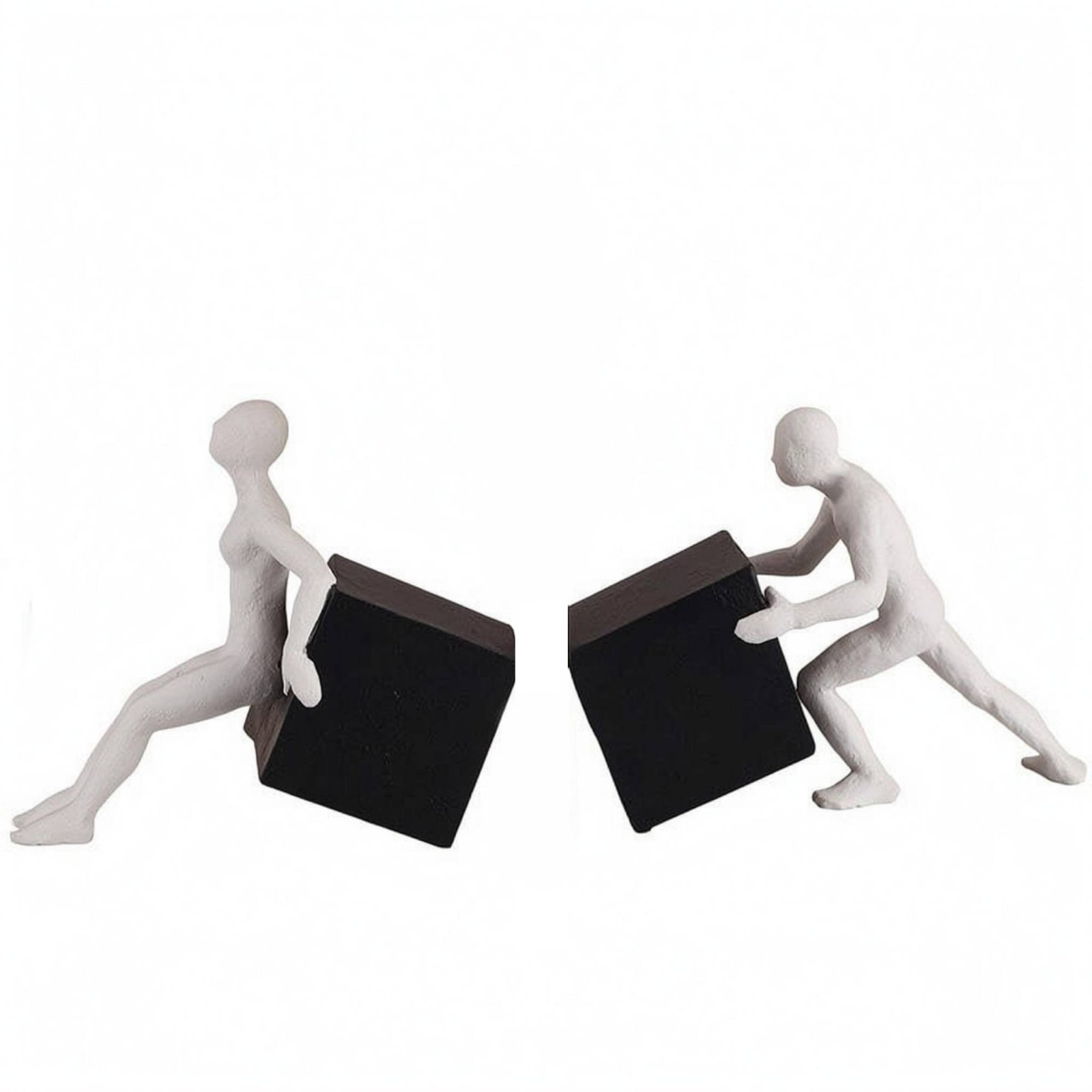 Geometric Figure Bookends