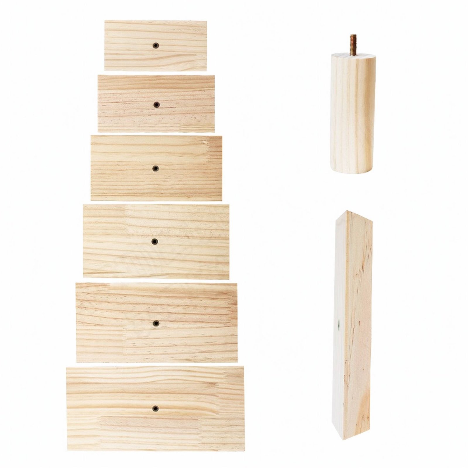 Wood Clay Pressing Board