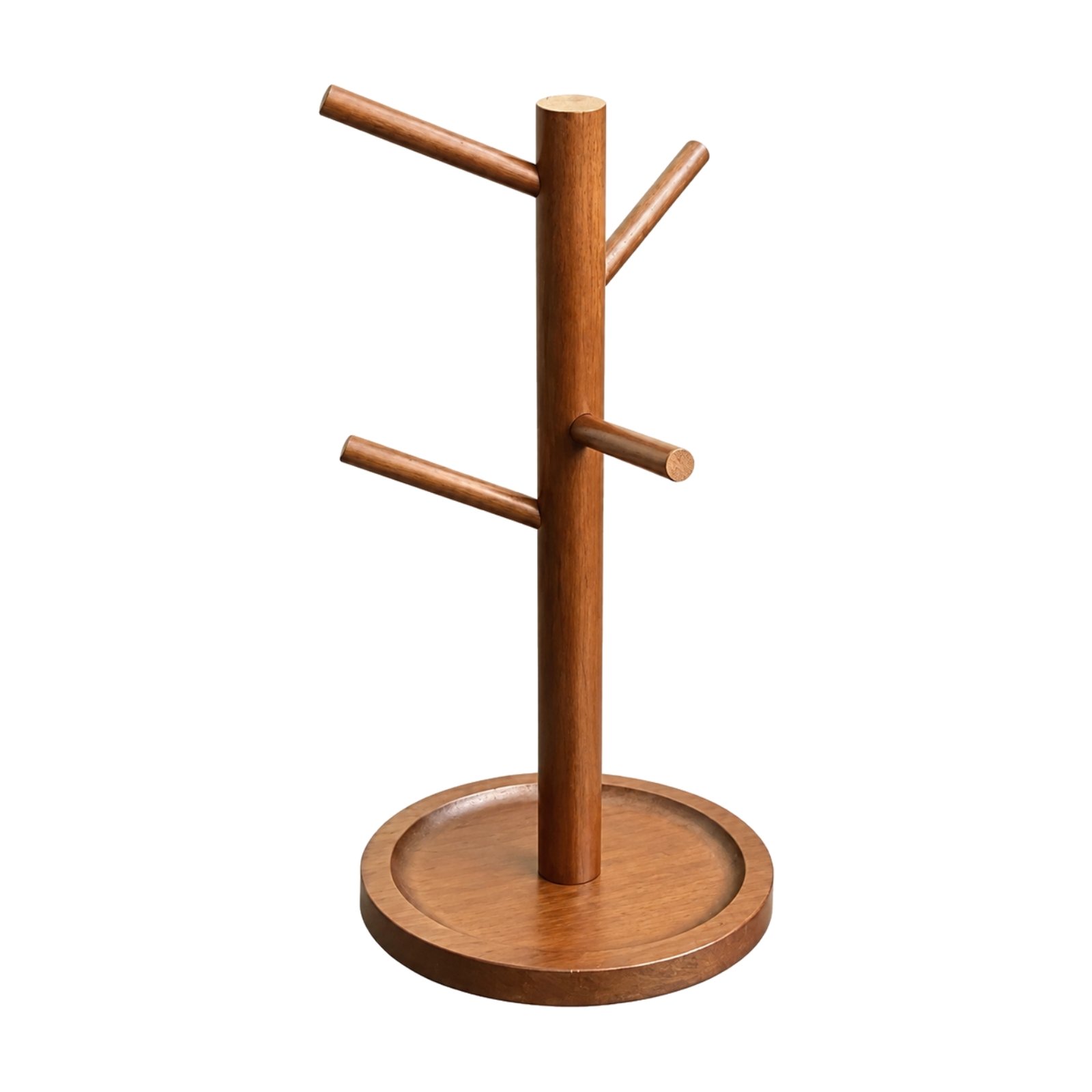 Wooden Mug Rack Tree