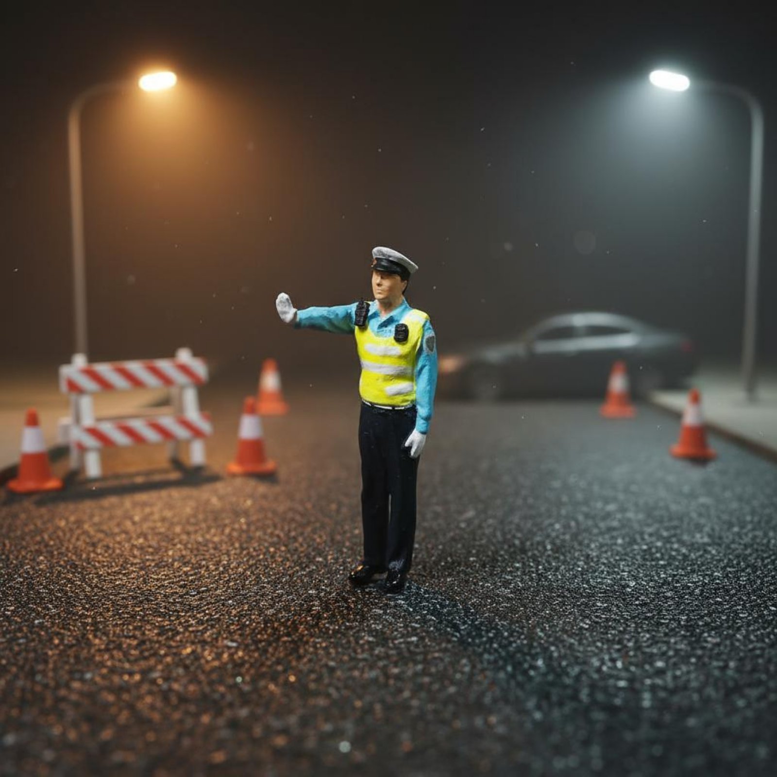 1:64 Police Figure