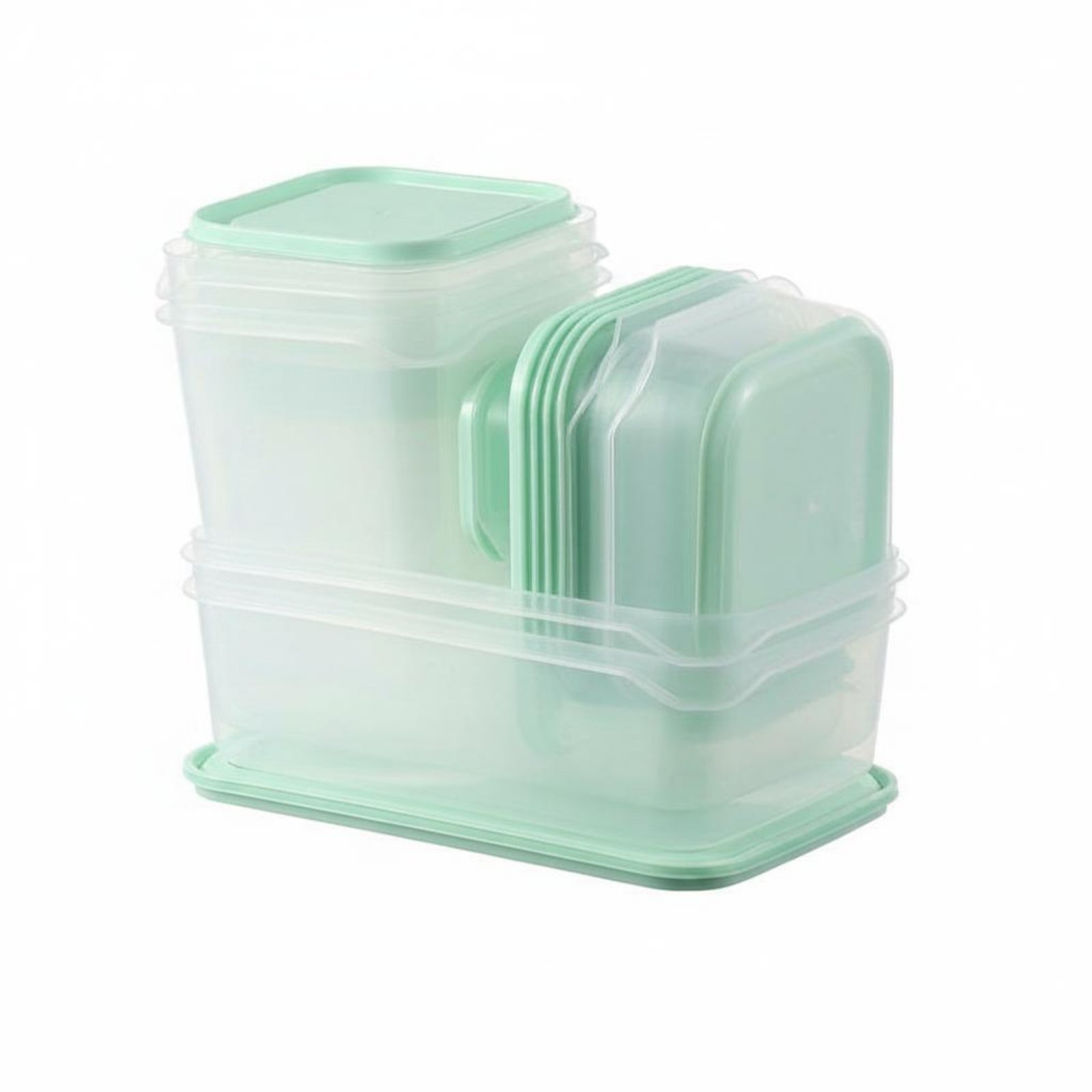 17-Piece Airtight Fridge Container Set