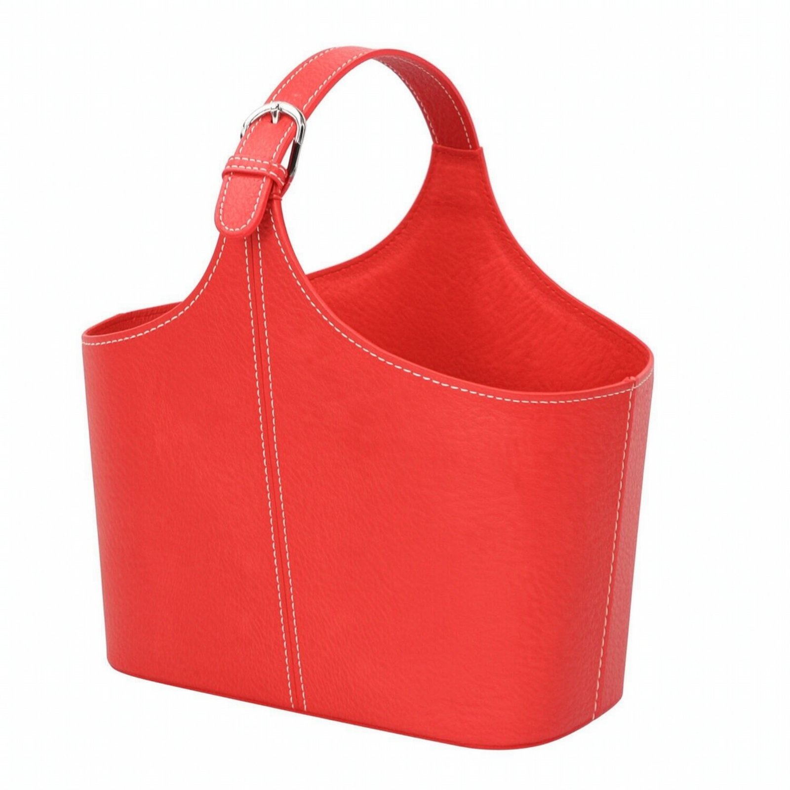 Leather Storage Basket
