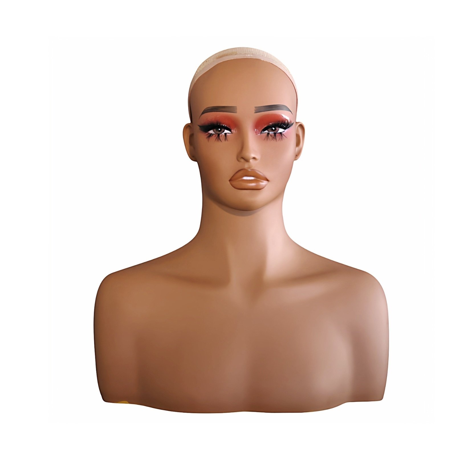 Realistic Mannequin Head with Shoulders