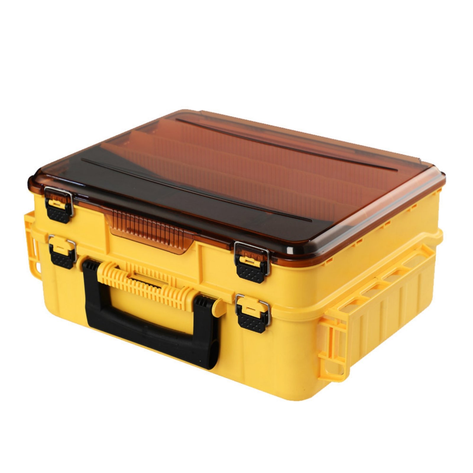 Double-Layer Tackle Box – Yellow