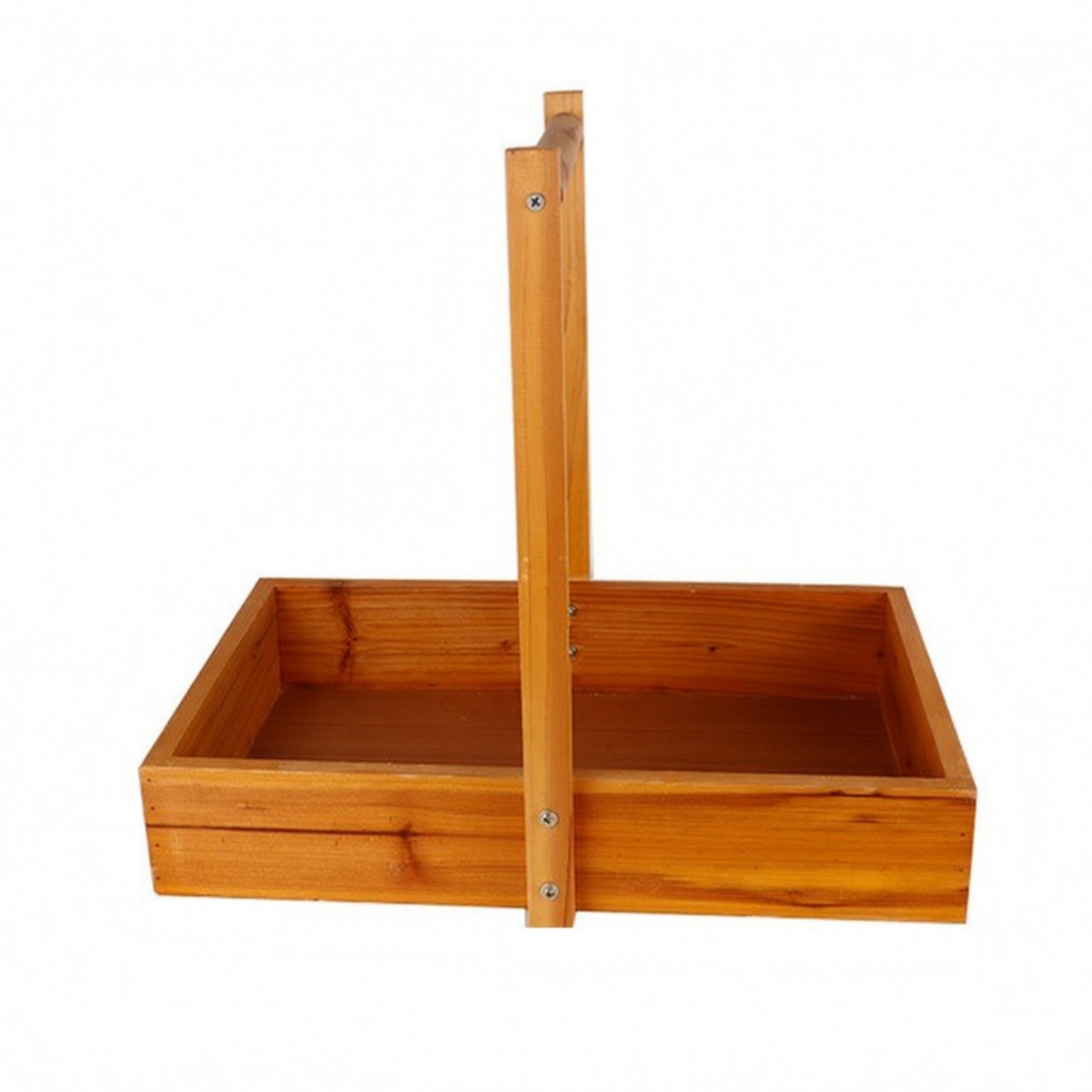 Wooden Lab Basket with Handle