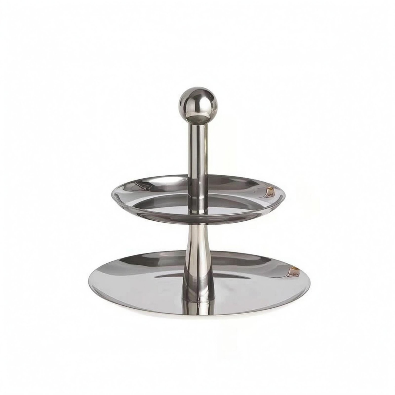 3 Tier Mirrored Tray Stand