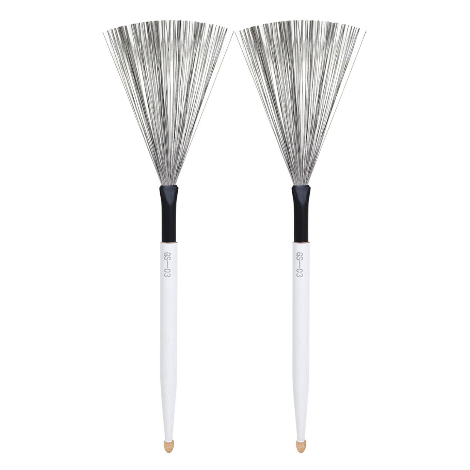 2-Piece Double-Ended Drum Brush