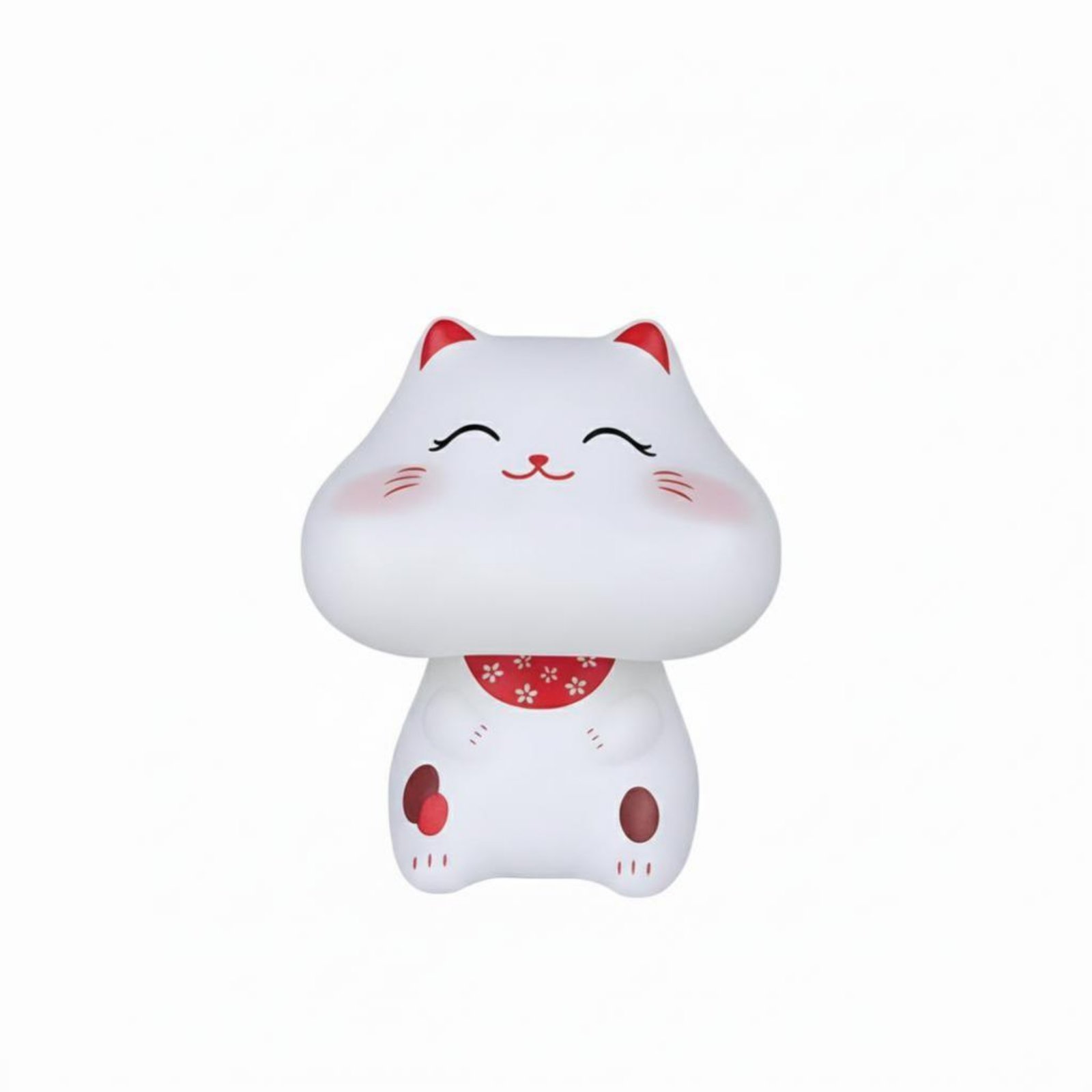 Solar Fortune Cat Decoration