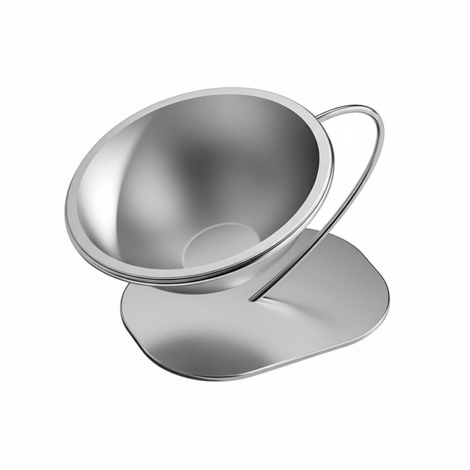 Stainless Steel Cat Bowl – Swan