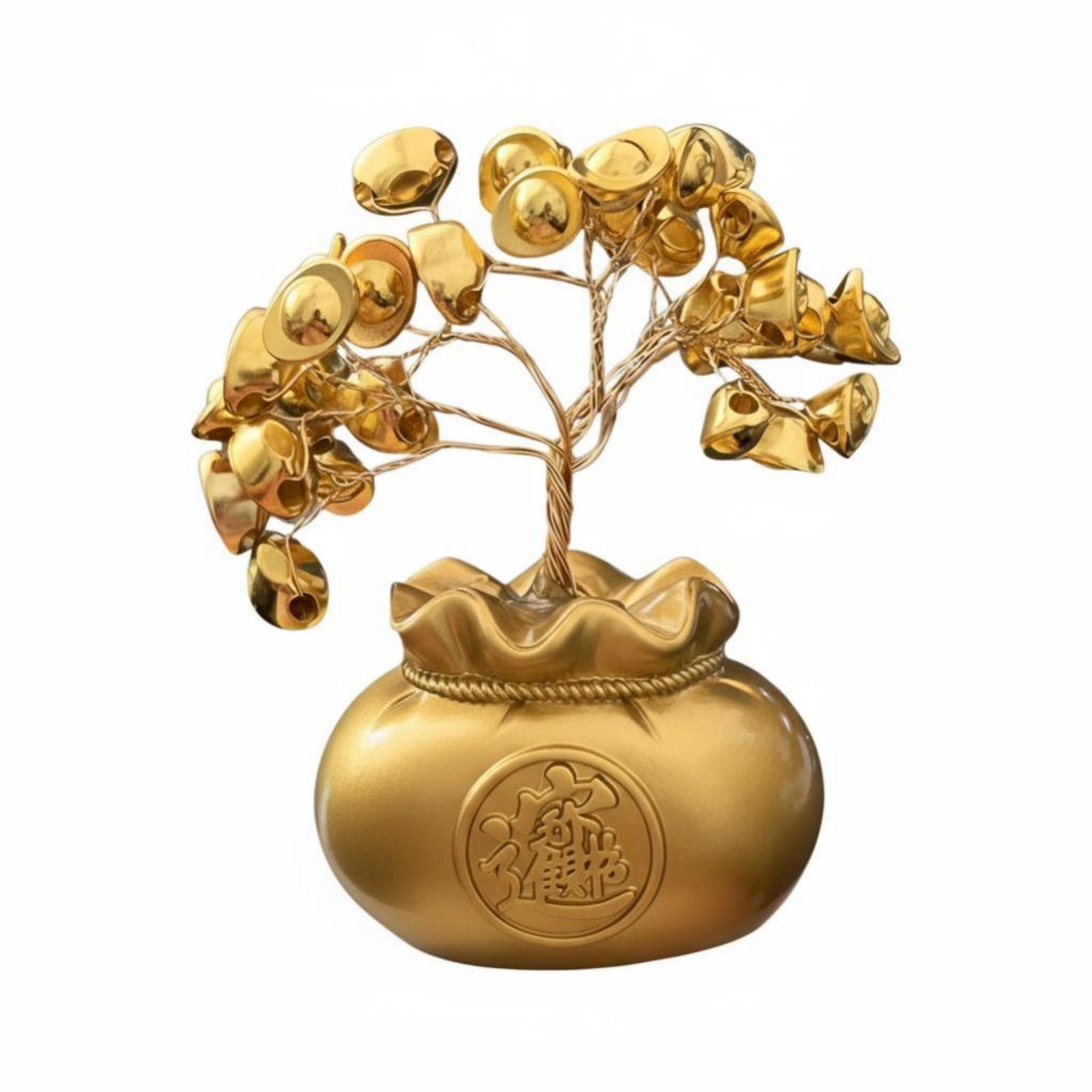 Metal Feng Shui Fortune Tree