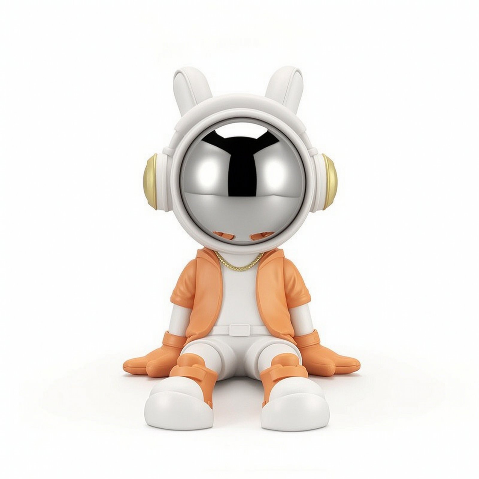 Astronaut Resin Statue