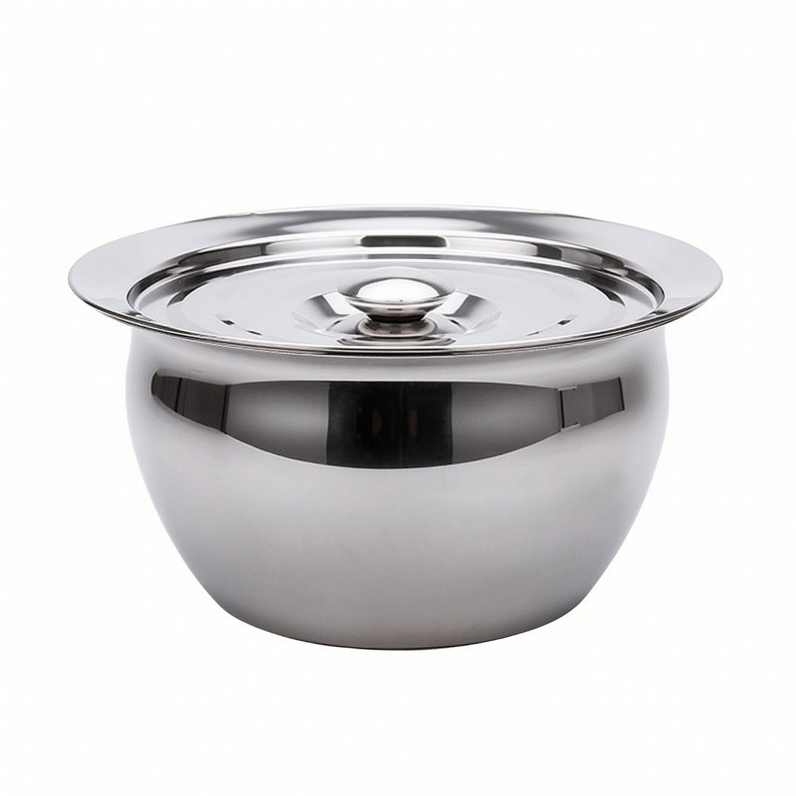 Stainless Steel Oil Pot – 9 Inch with Lid