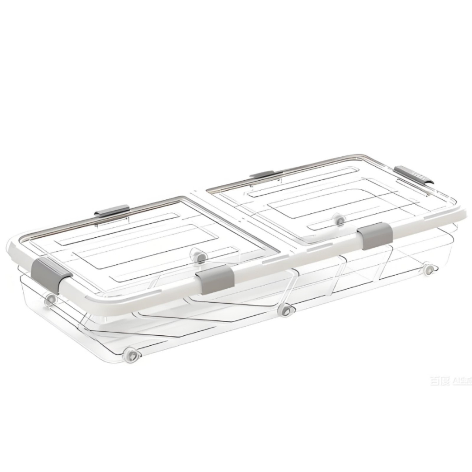 Under Bed Storage Box – Transparent
