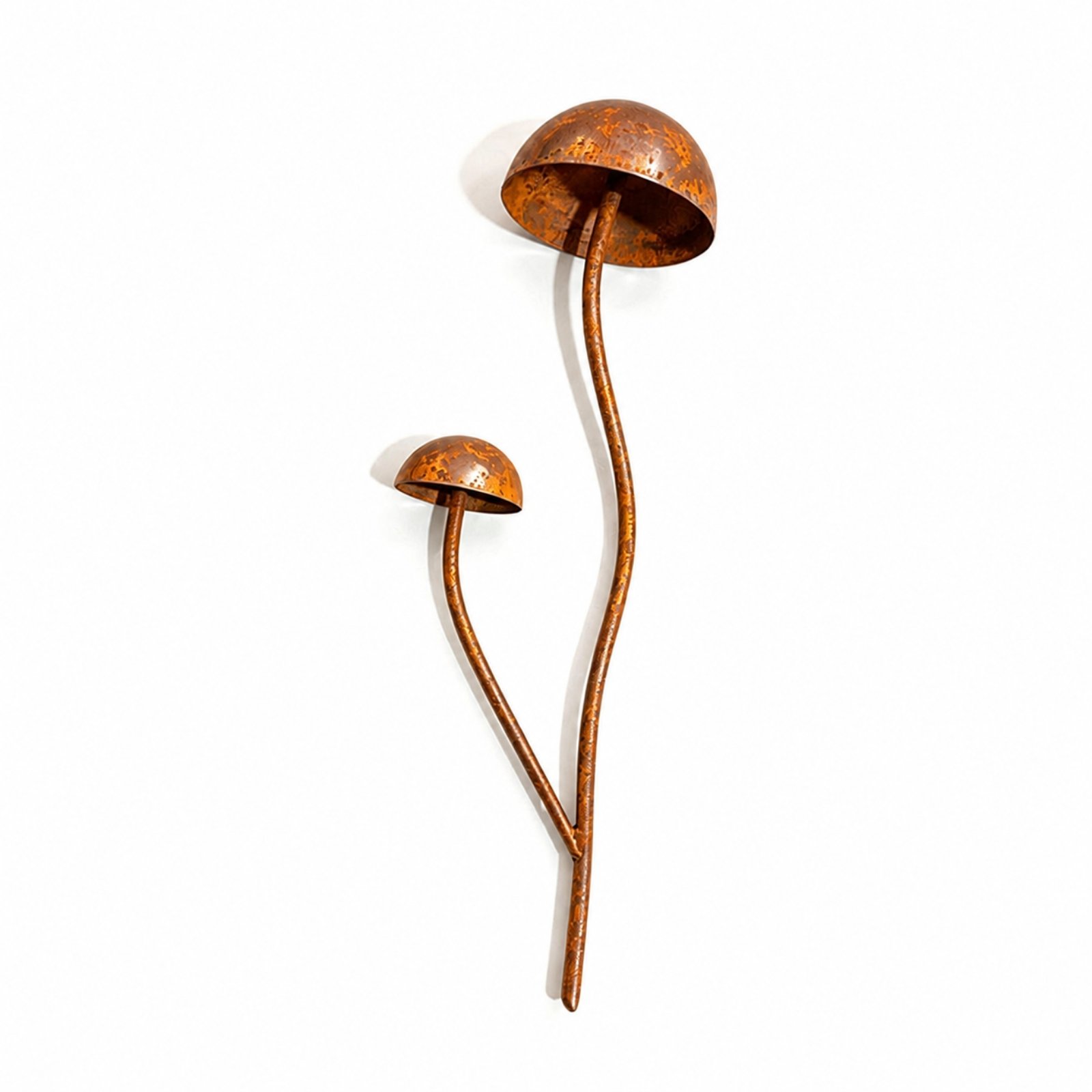 Metal Mushroom Garden Stakes