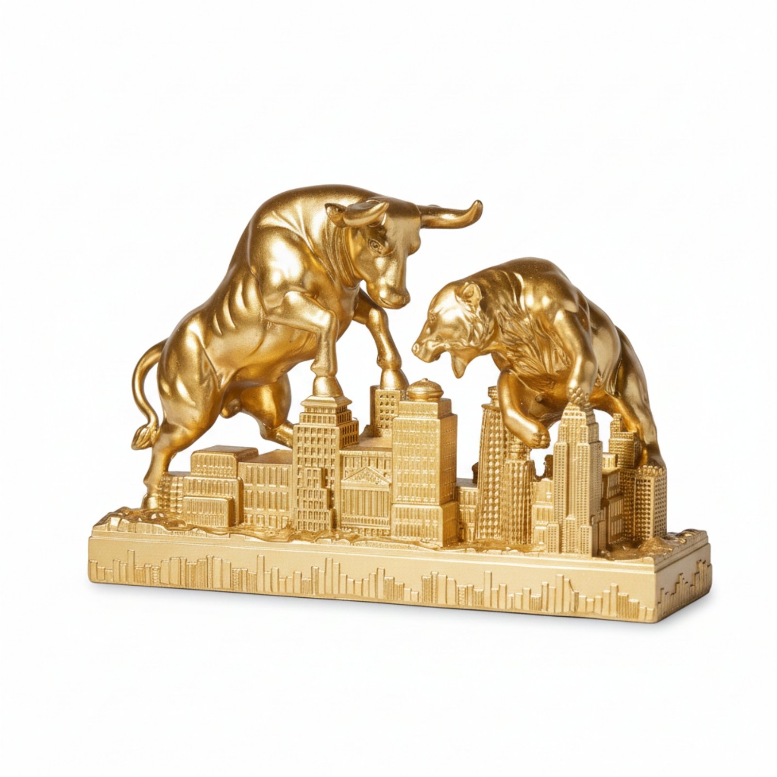 Bull and Bear Statue