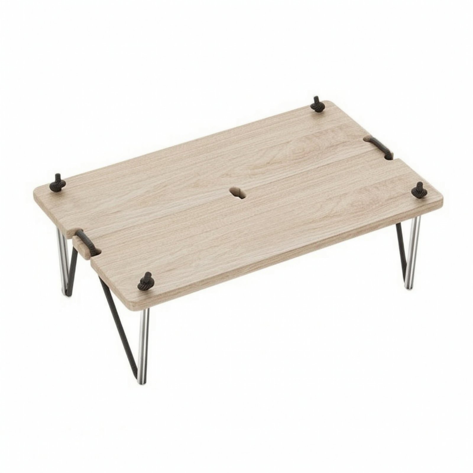 Wood-Grain Folding Table