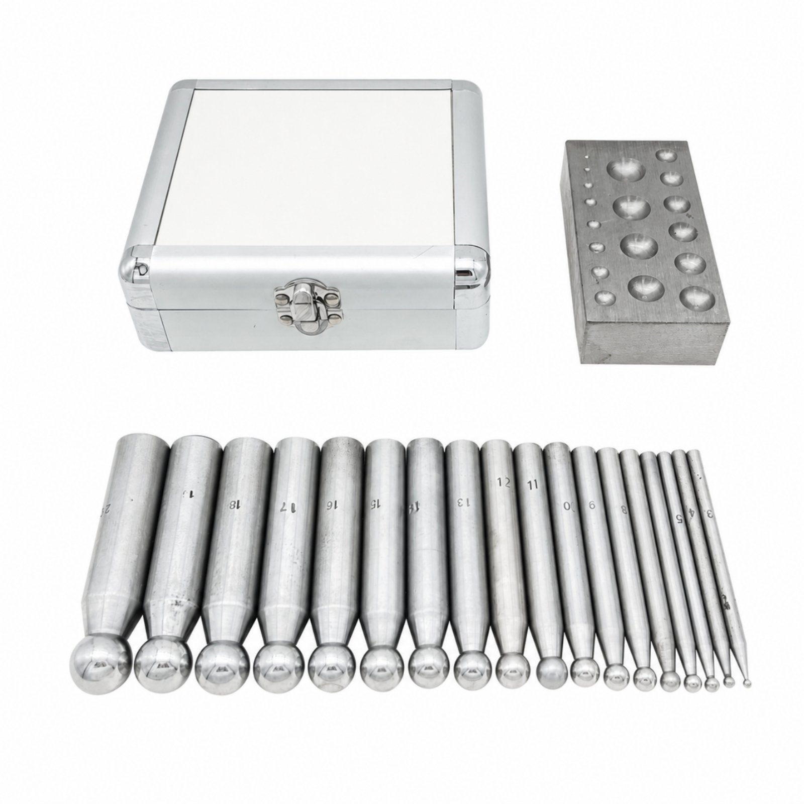 18-Piece Metal Forming Punch Set