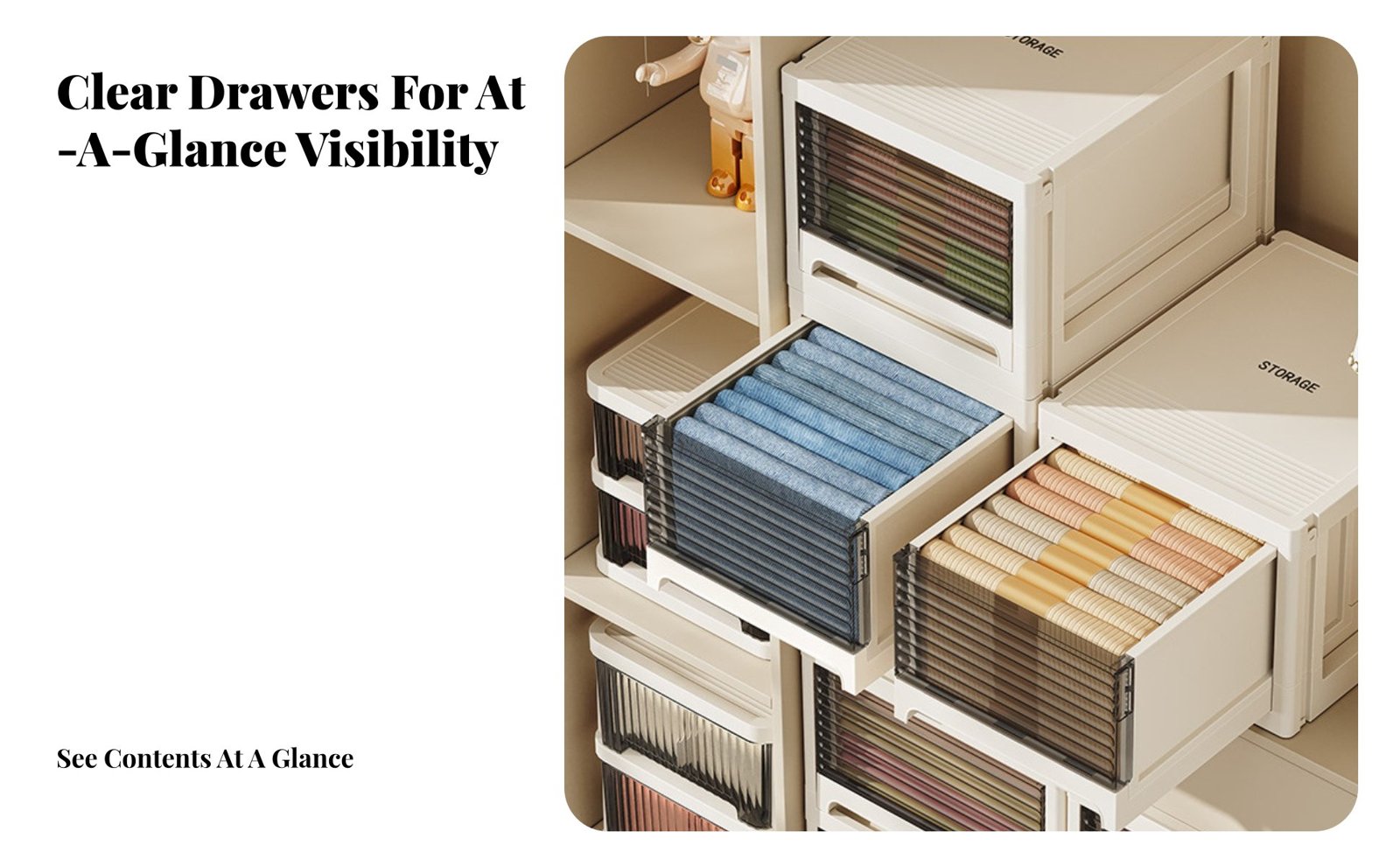 Stackable Storage Drawer