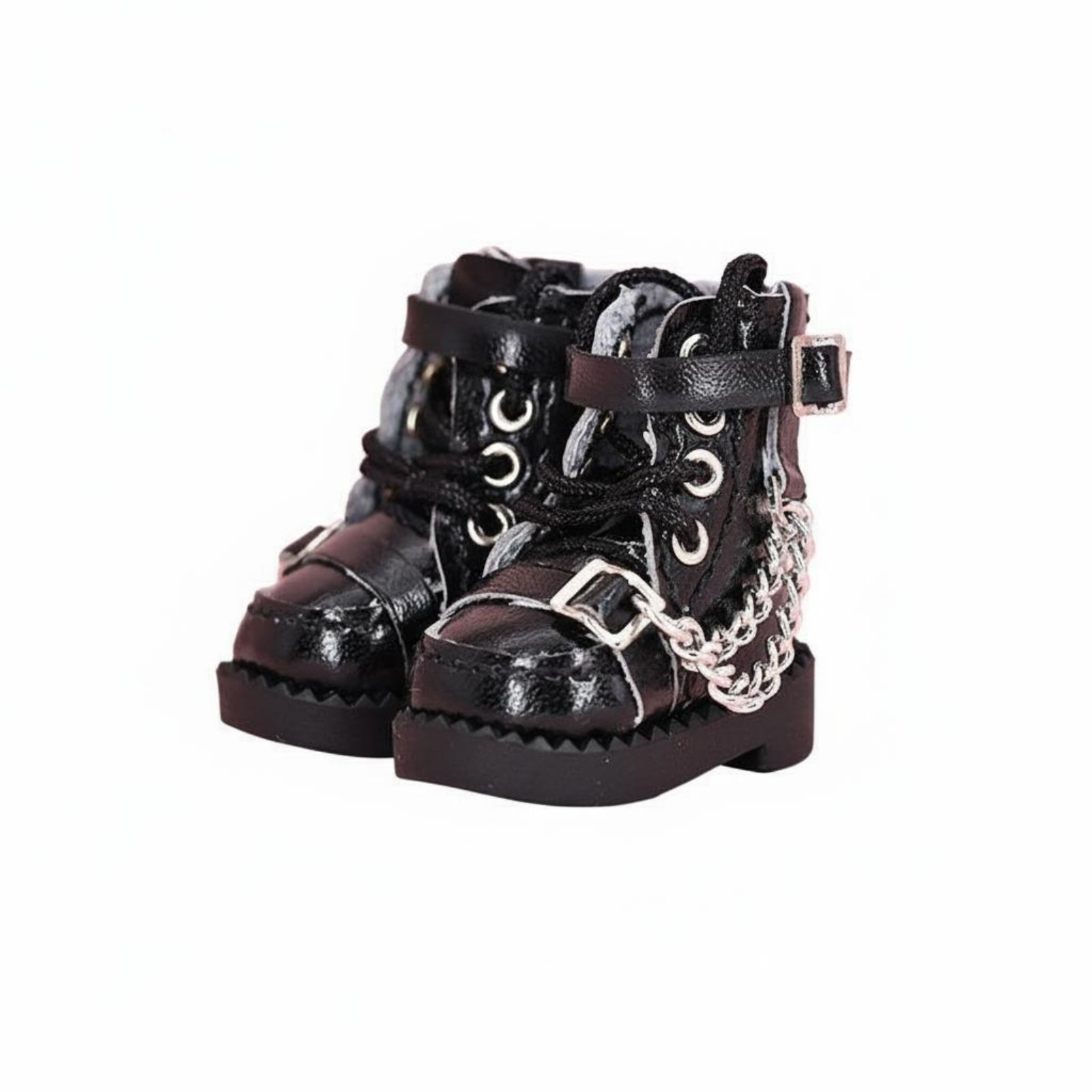 OB11 Doll Boots Buckle Accent