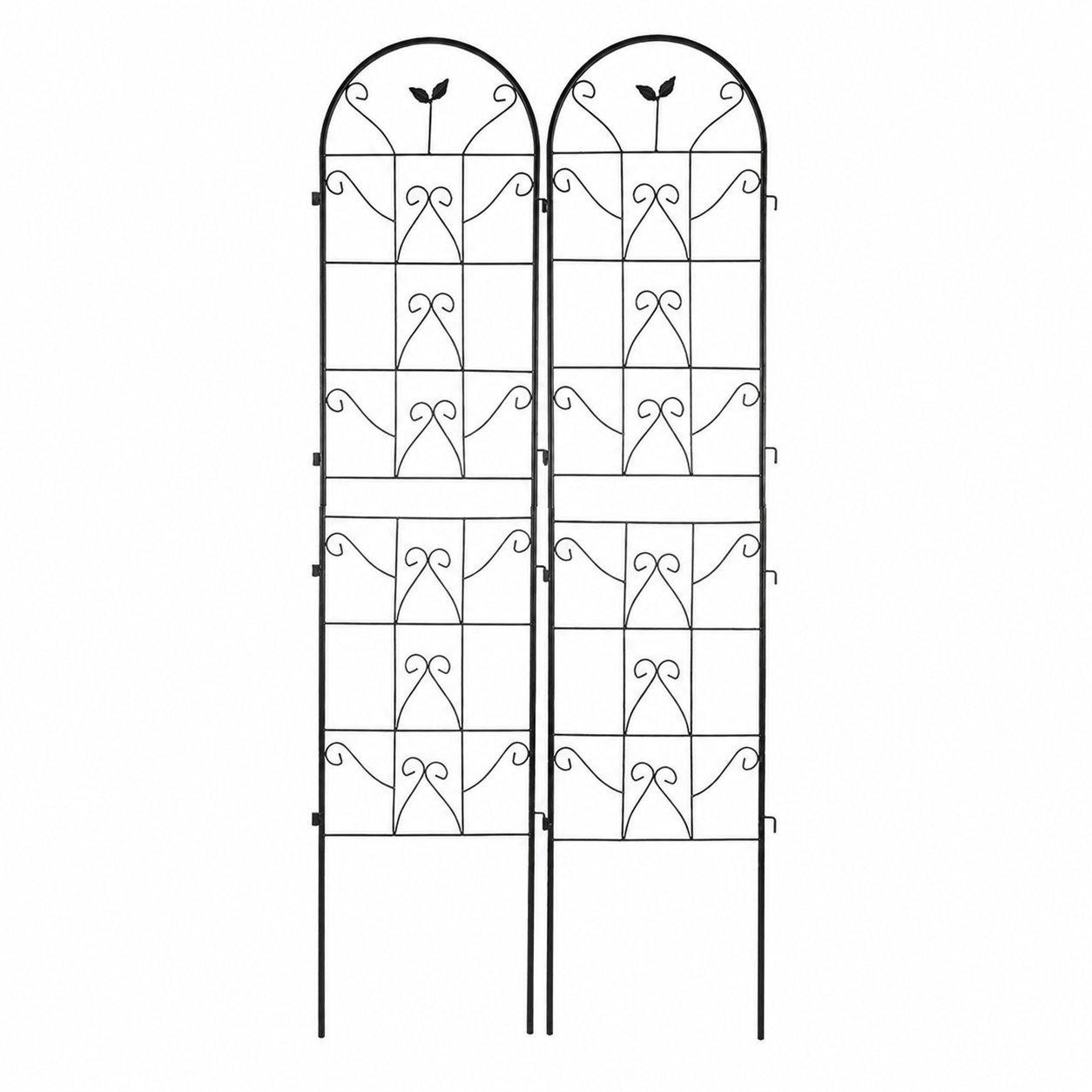 Metal Arch Garden Trellis
