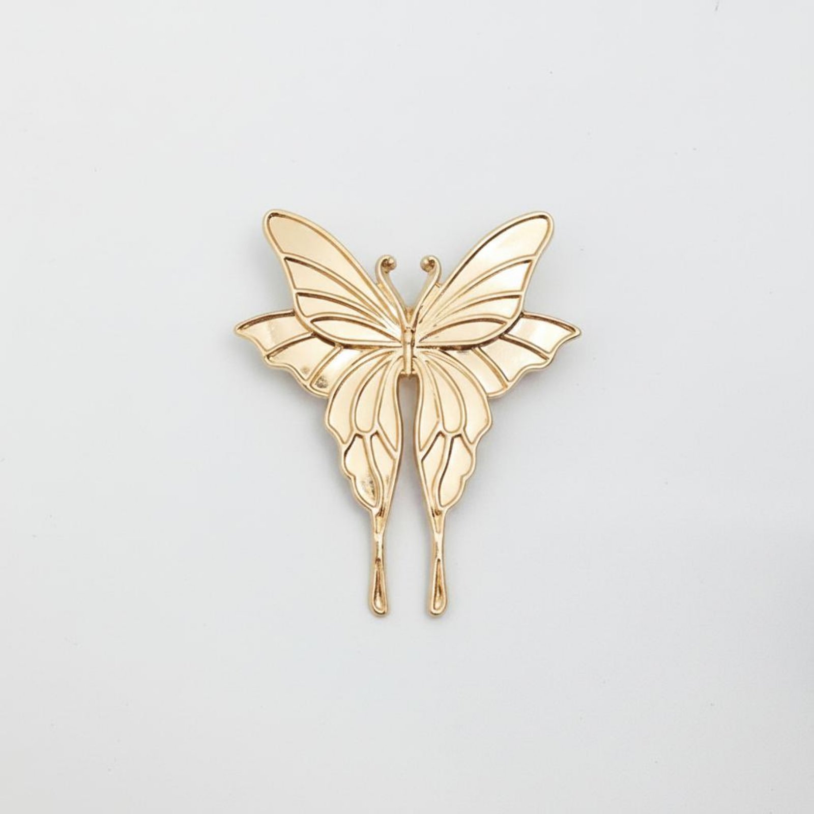 Hollow Butterfly Brooch Base