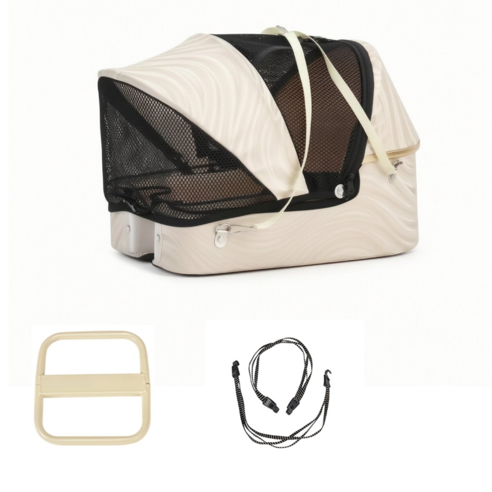 Mesh Cat Travel Crate