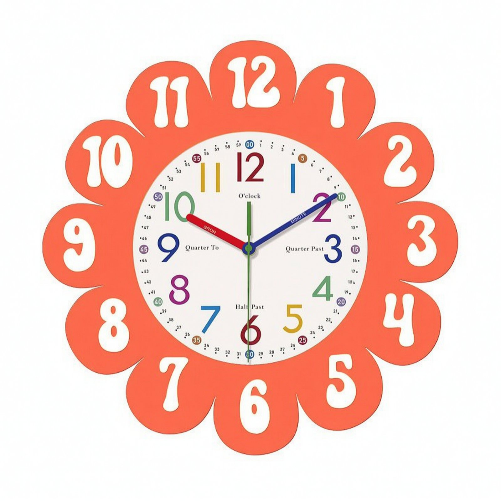 Student Learning Wall Clock Colorful