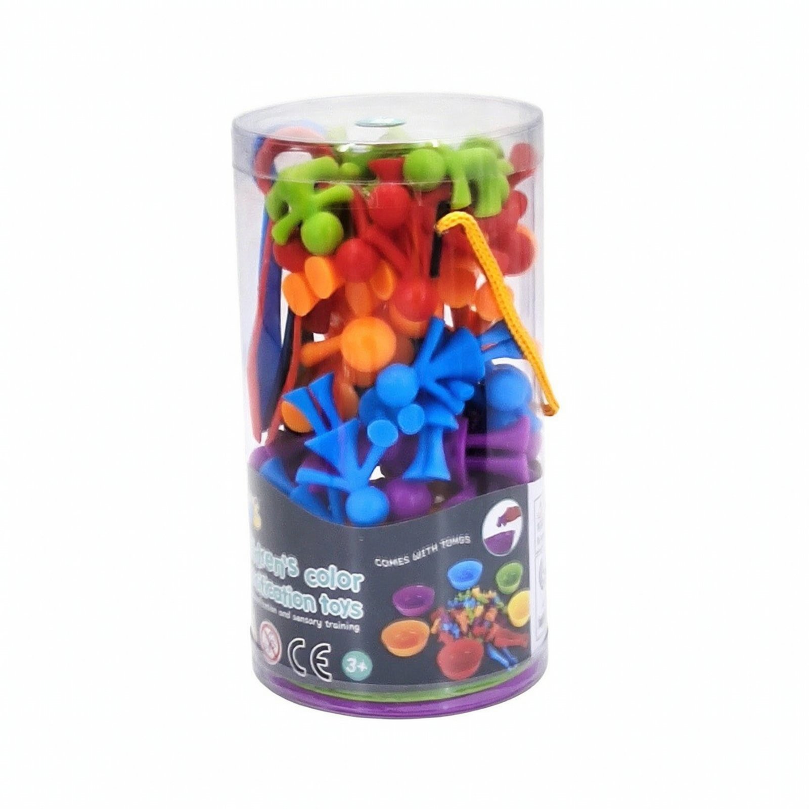 40-Piece Color Sorting Toy Set