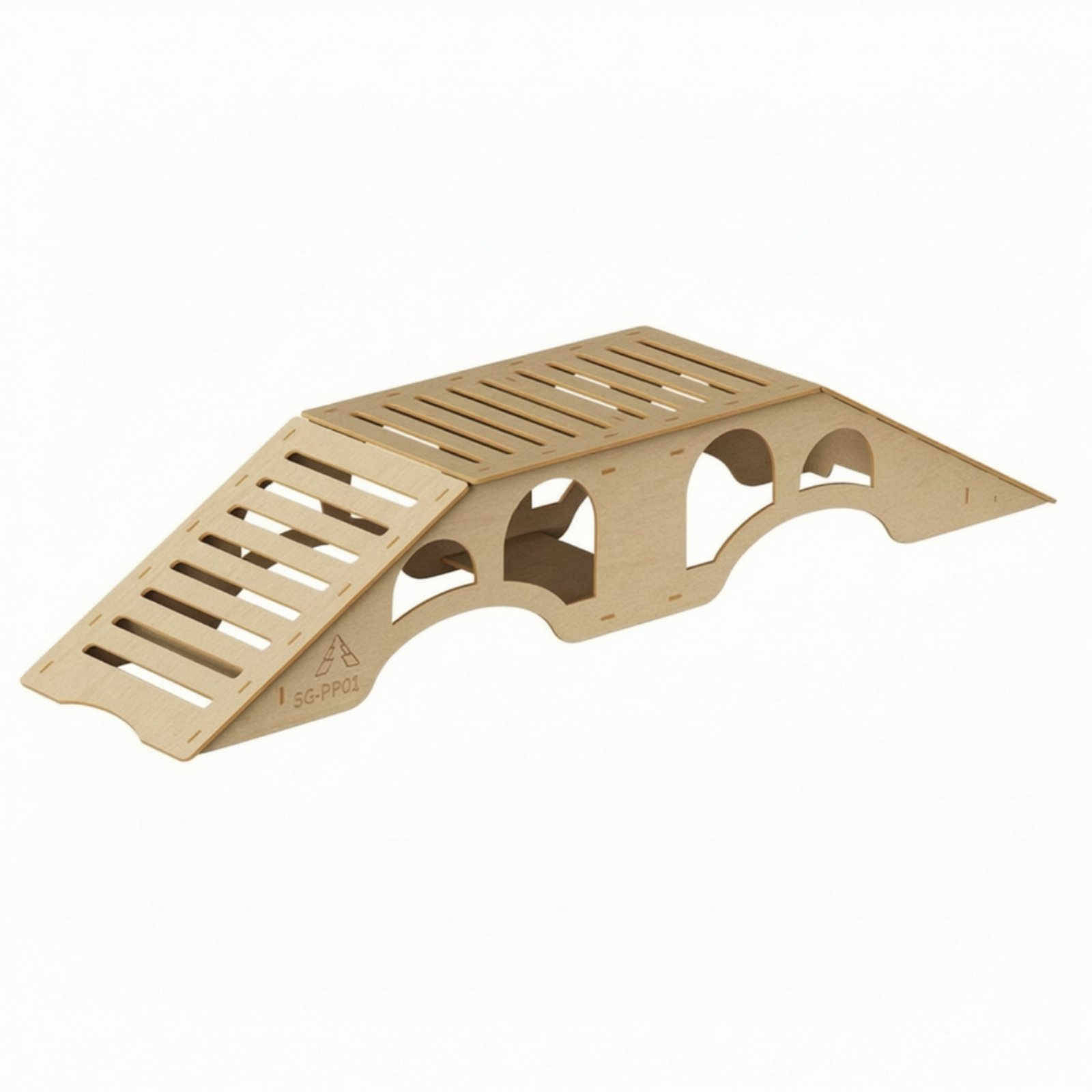 Wooden RC Crawler Bridge