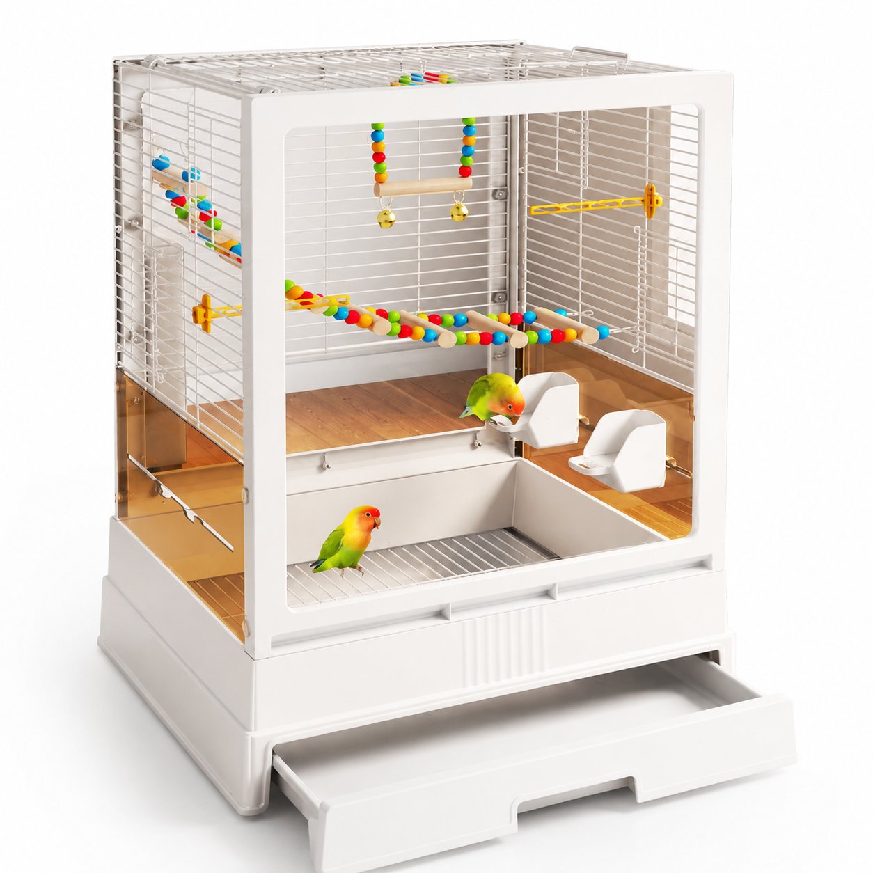 Anti-Splash Bird Cage
