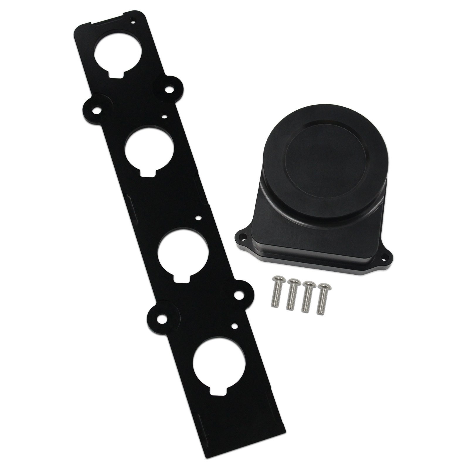 Black Distributor Adapter Plate