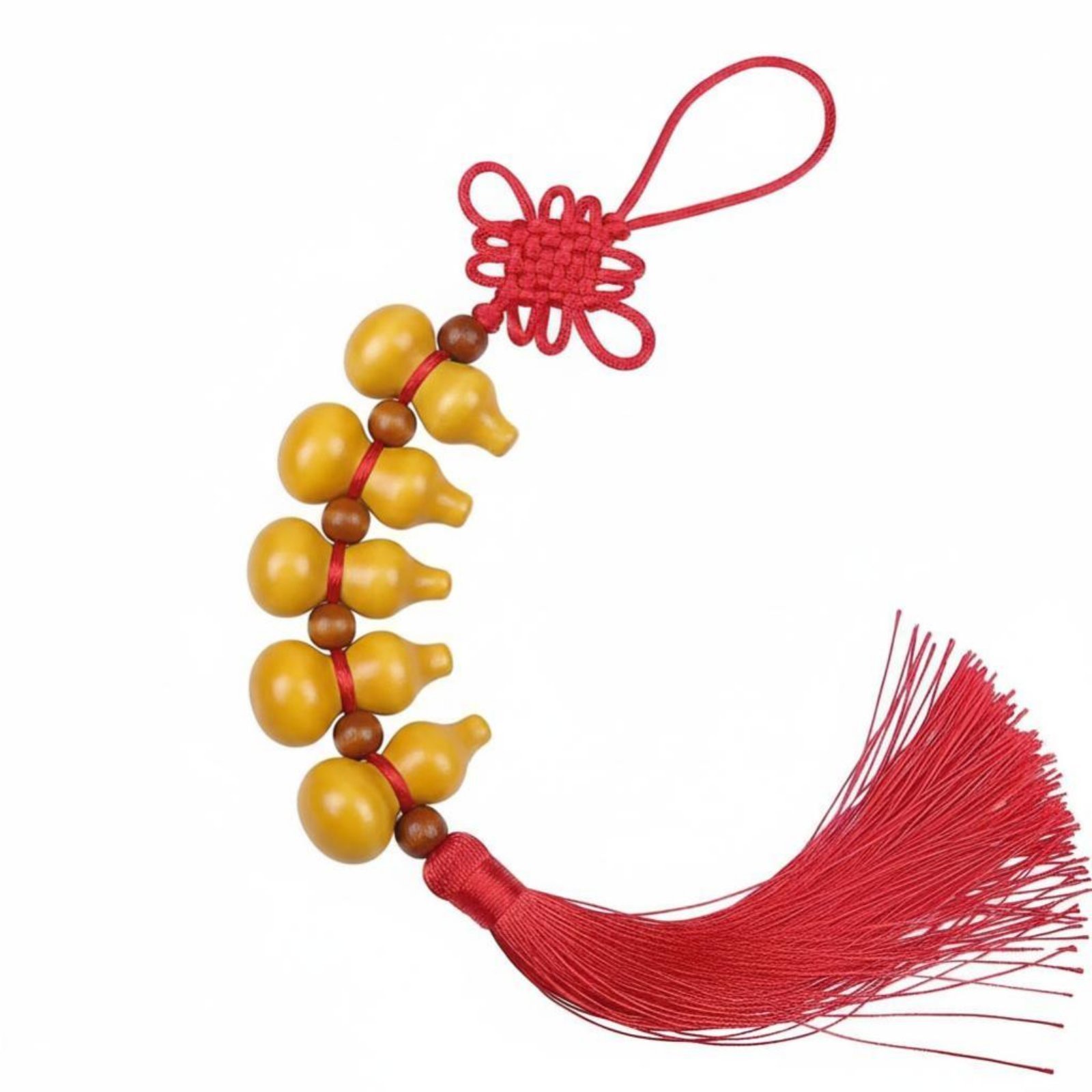 Five Blessings Gourd Ornament