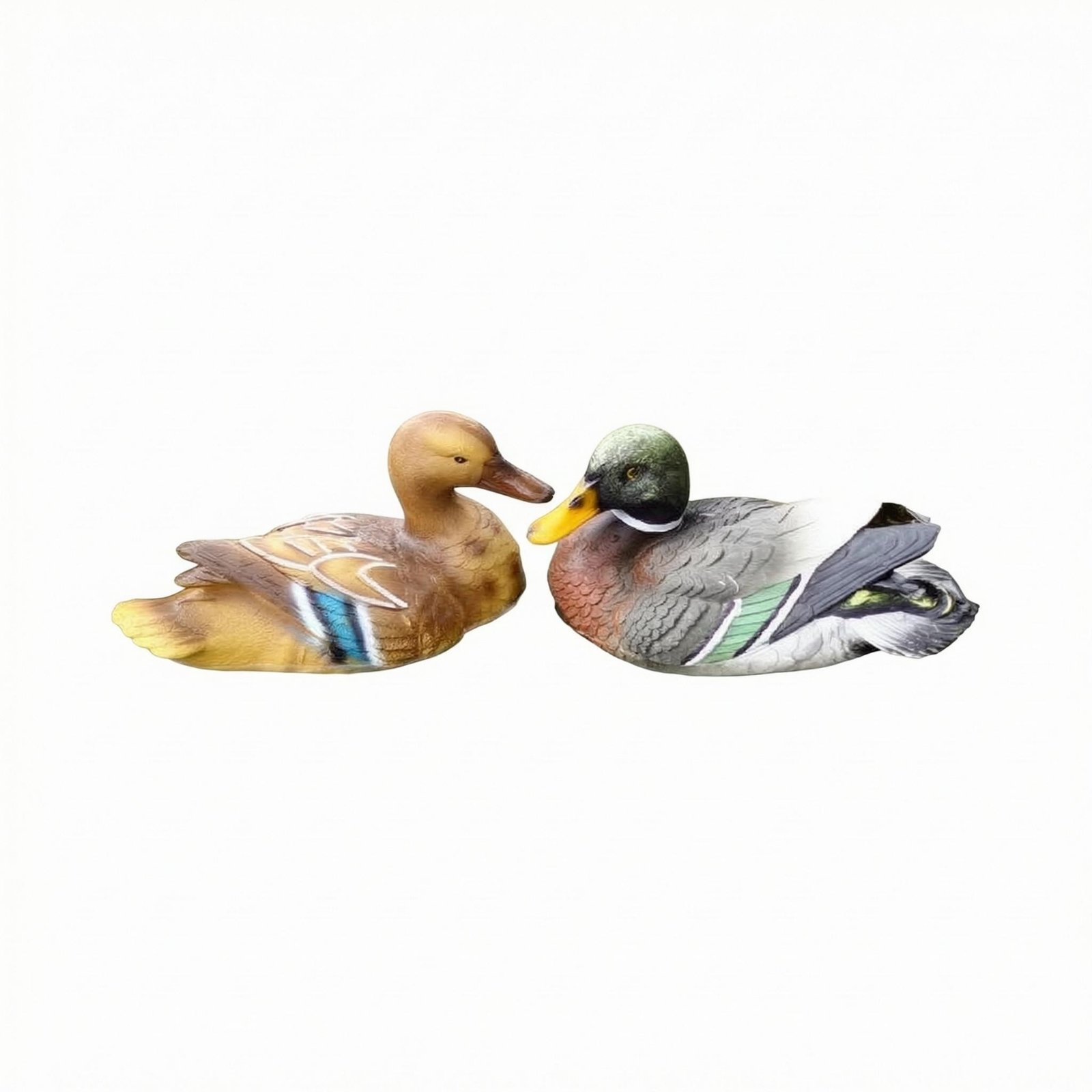 Mandarin Duck Sculptures