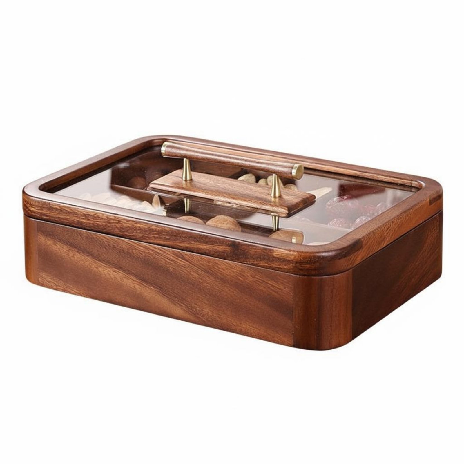 Walnut Wood Candy Dish