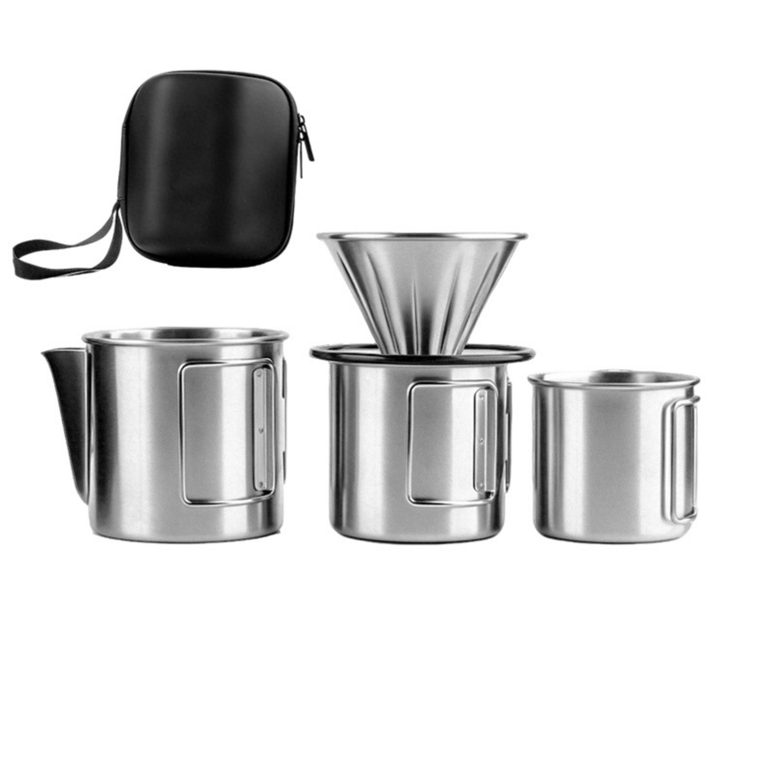 3-Piece Pour Over Coffee Maker Kit