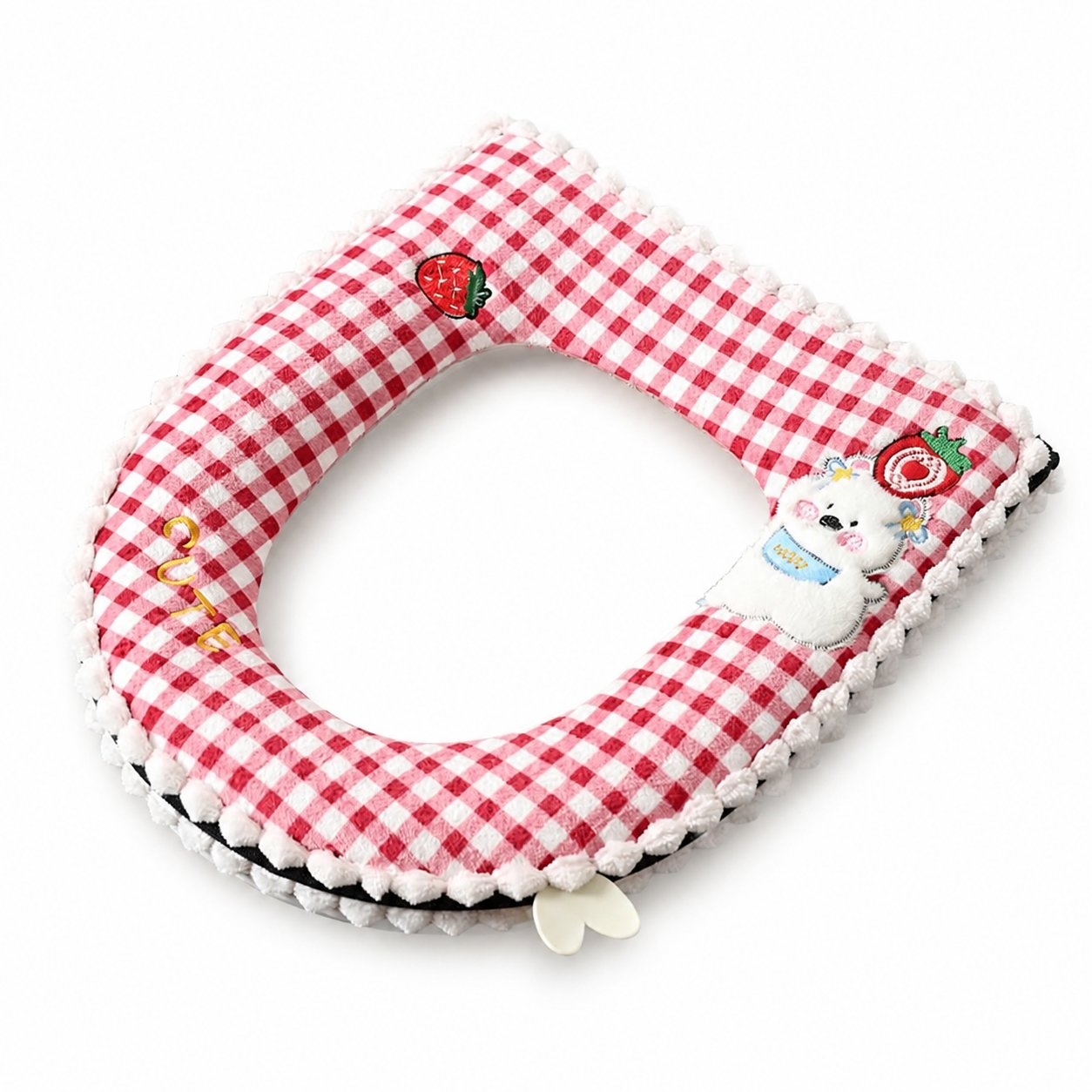 Waterproof Plush Toilet Seat Cover