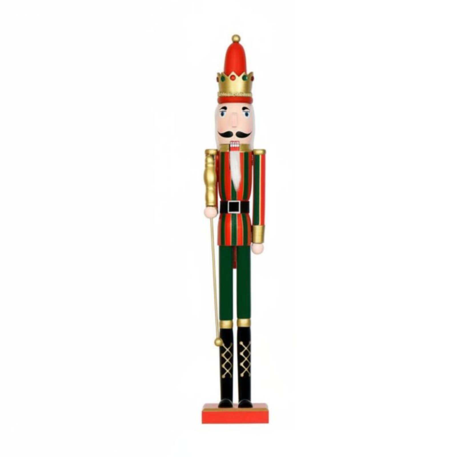 66cm Wooden Nutcracker Statue