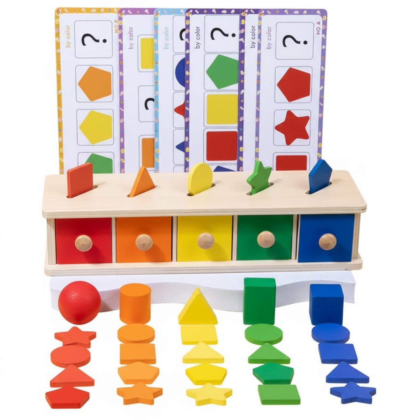 Shape and Color Matching Box