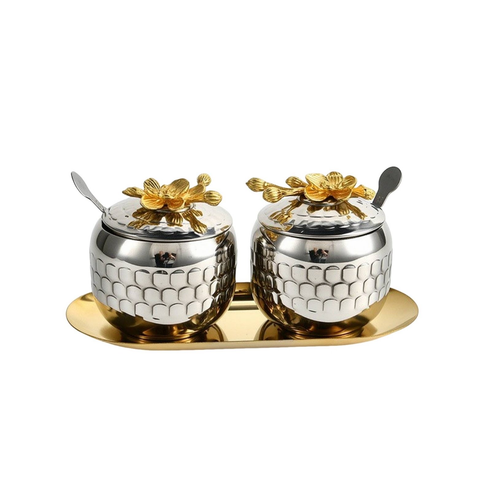 Condiment Set Stainless Steel