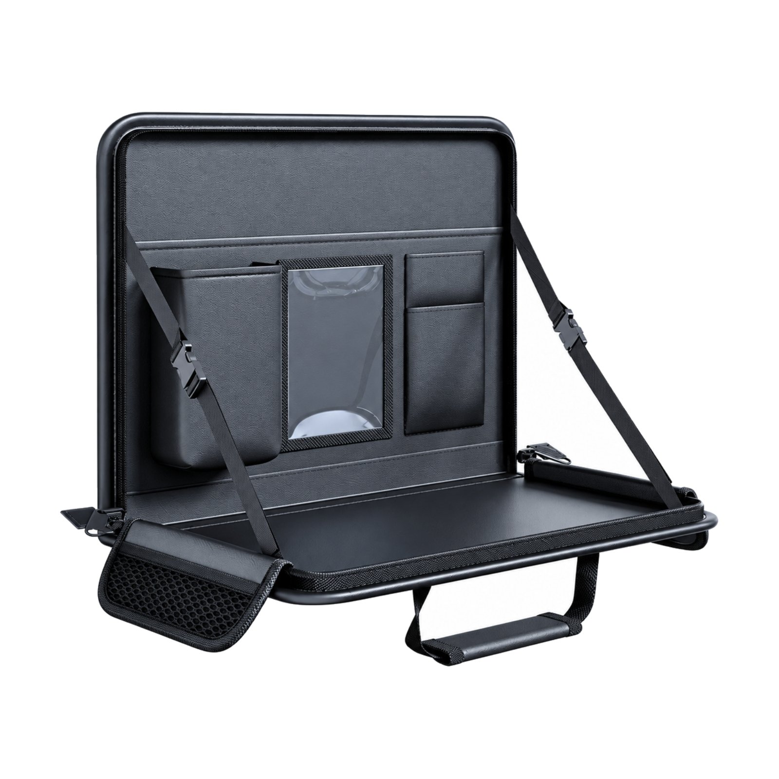 Steering Wheel Desk with Storage Pockets