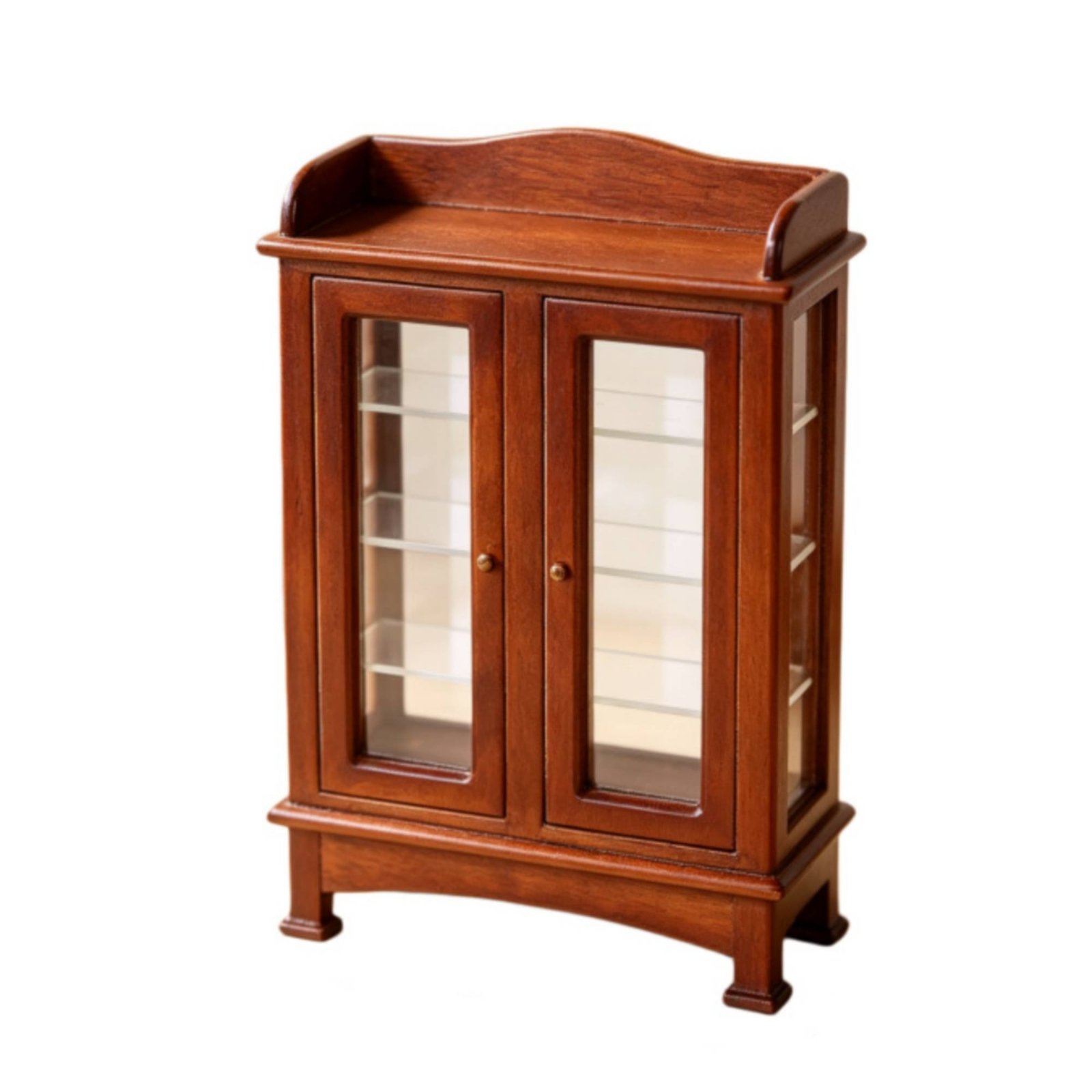 Double-Door Dollhouse Cabinet