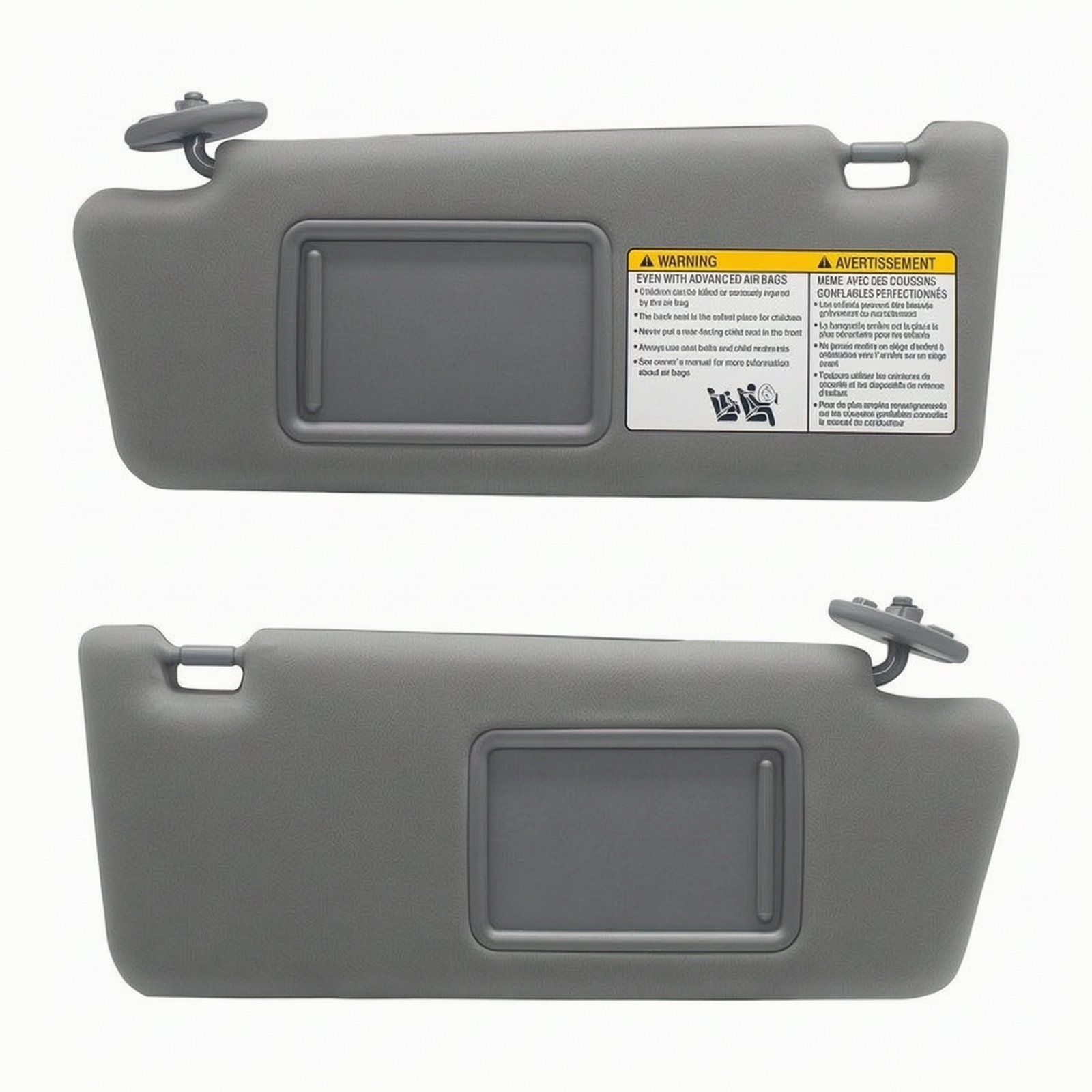 Grey Sun Visor