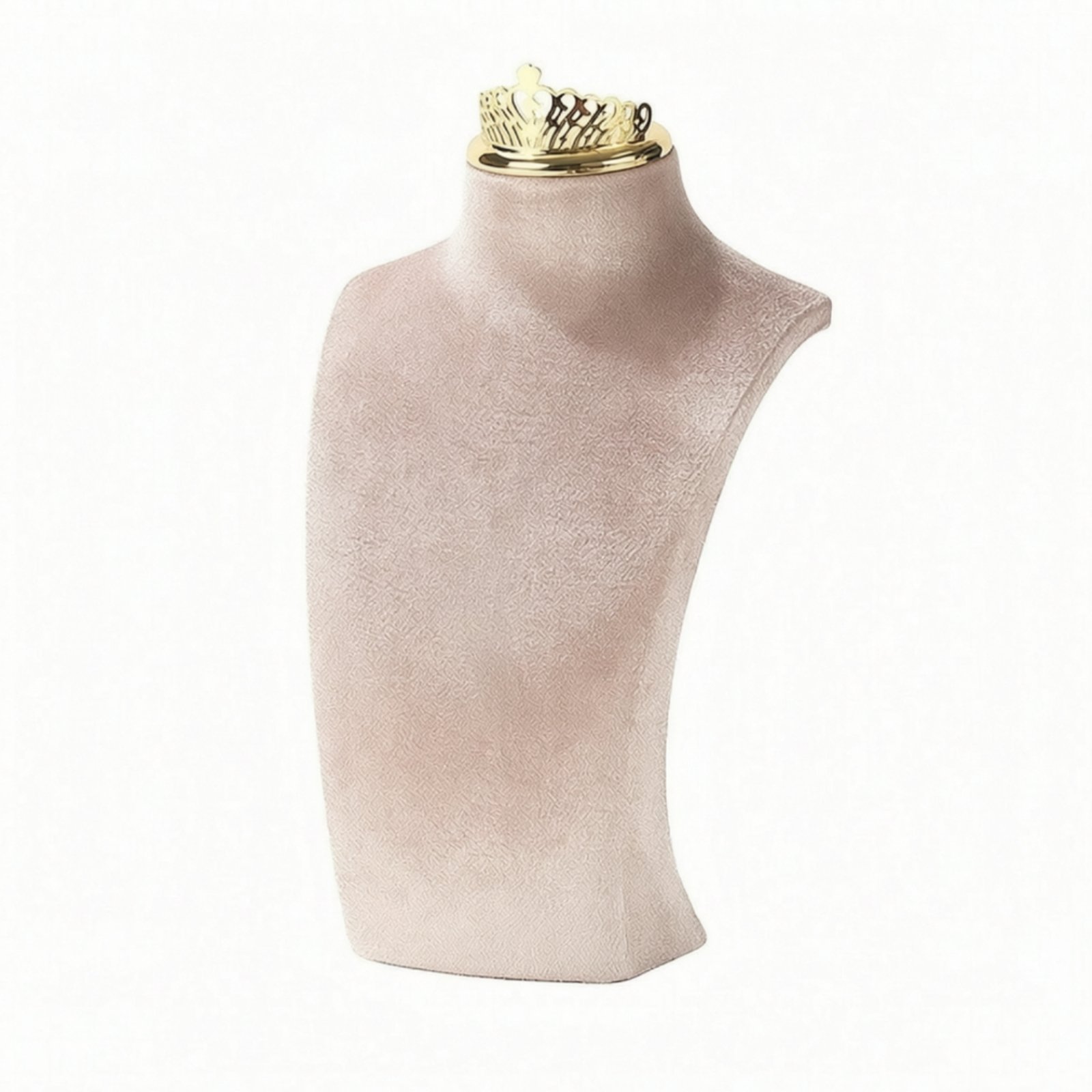 Necklace Display Bust with Crown